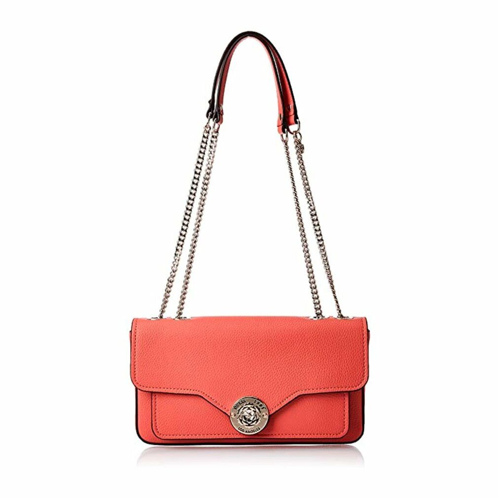 Guess Umhängetasche Belle Convertible Xbody Flap Crossbody Tasche Koralle für Frauen