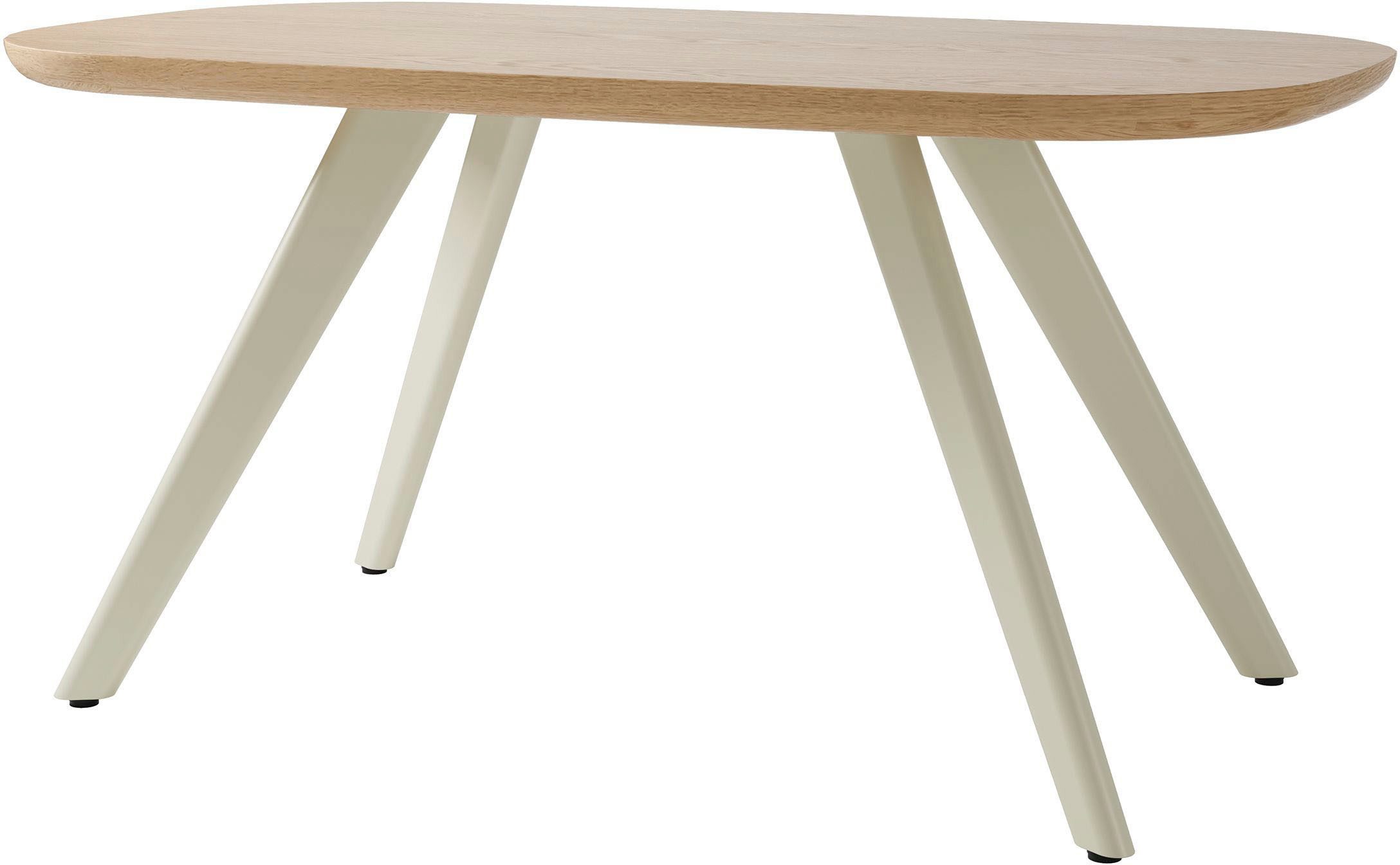 SCHÖNER WOHNEN-Kollektion Esstisch LARVIK (1-St), in 160 cm oder 200 cm mit abgerundeter Kante