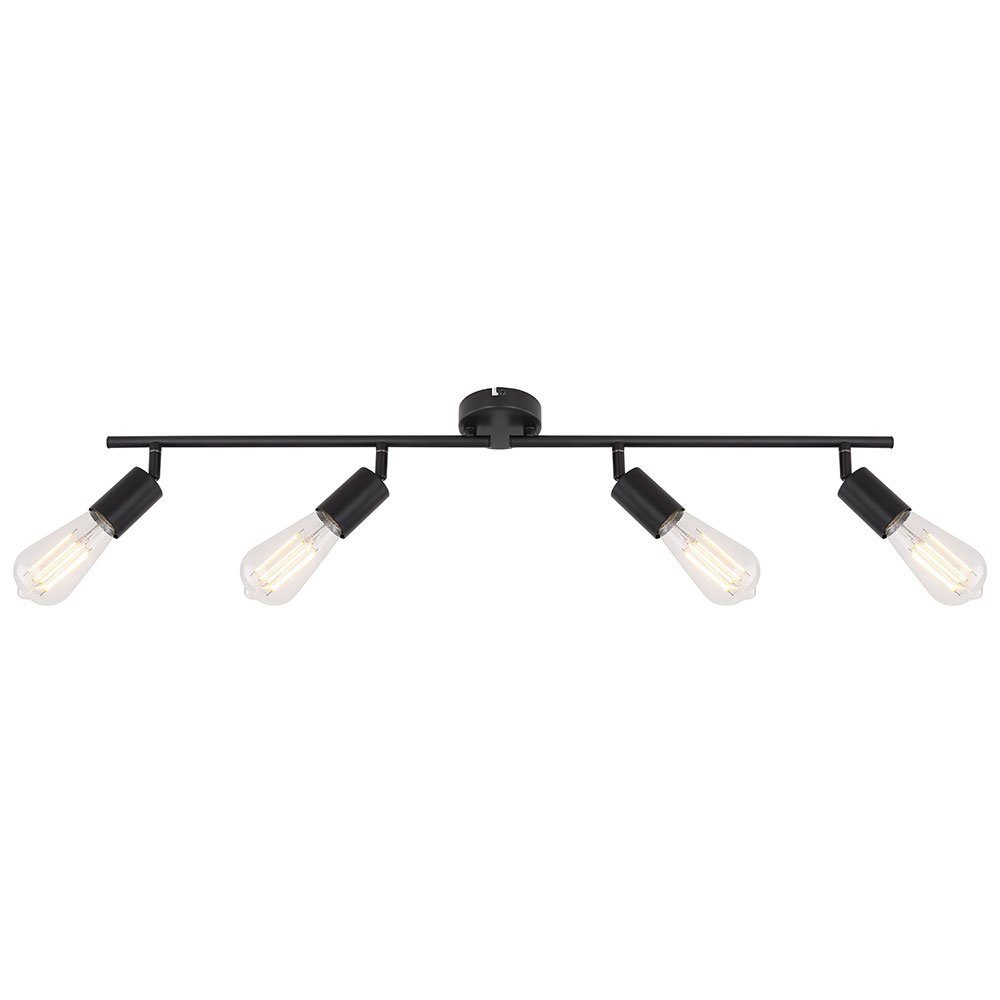 etc-shop Deckenleuchte, inklusive, LED Deckenleuchte Spotlampe Deckenstrahler Leuchtmittel Deckenlampe Wohnzimmer, 4 nicht