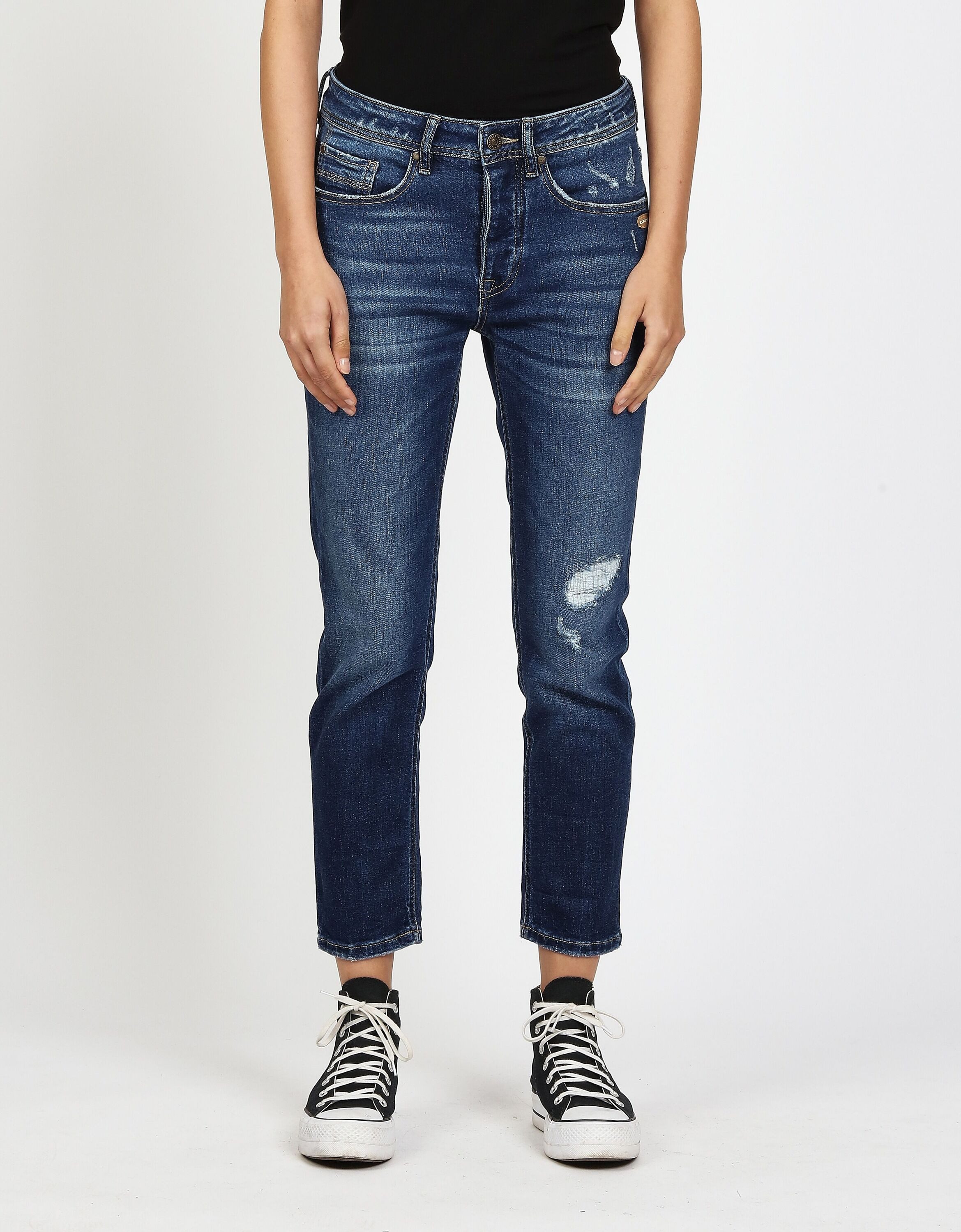 GANG 5-Pocket-Jeans 94NICA CROPPED im 5-Pocket-Style