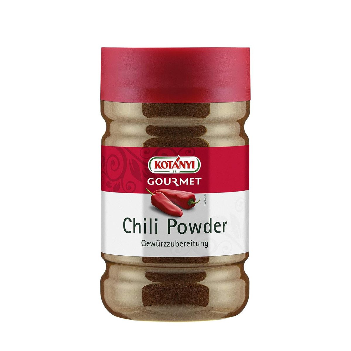 KOTANYI Gewürz, Kotanyi Chili Powder gemahlen getrocknet Großverbraucher 580g