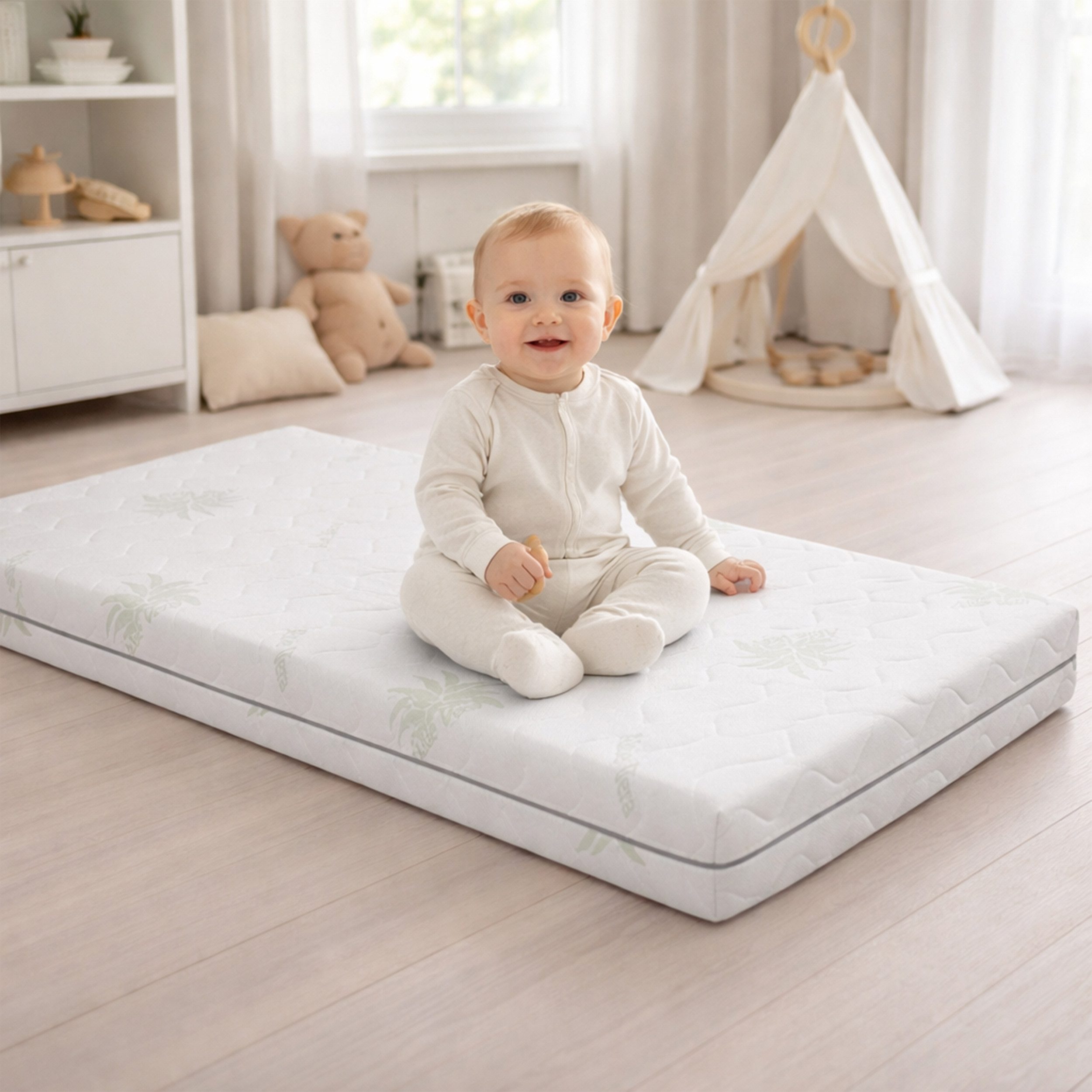 Komfortschaummatratze Komfortschaummatratze 10 cm – Weich, Stützend, Kinderfreundlich