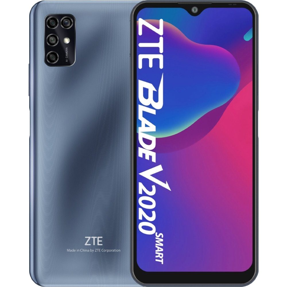 ZTE Blade V2020 Smart 128 GB / 4 GB - Smartphone - grau Seniorenhandy ...