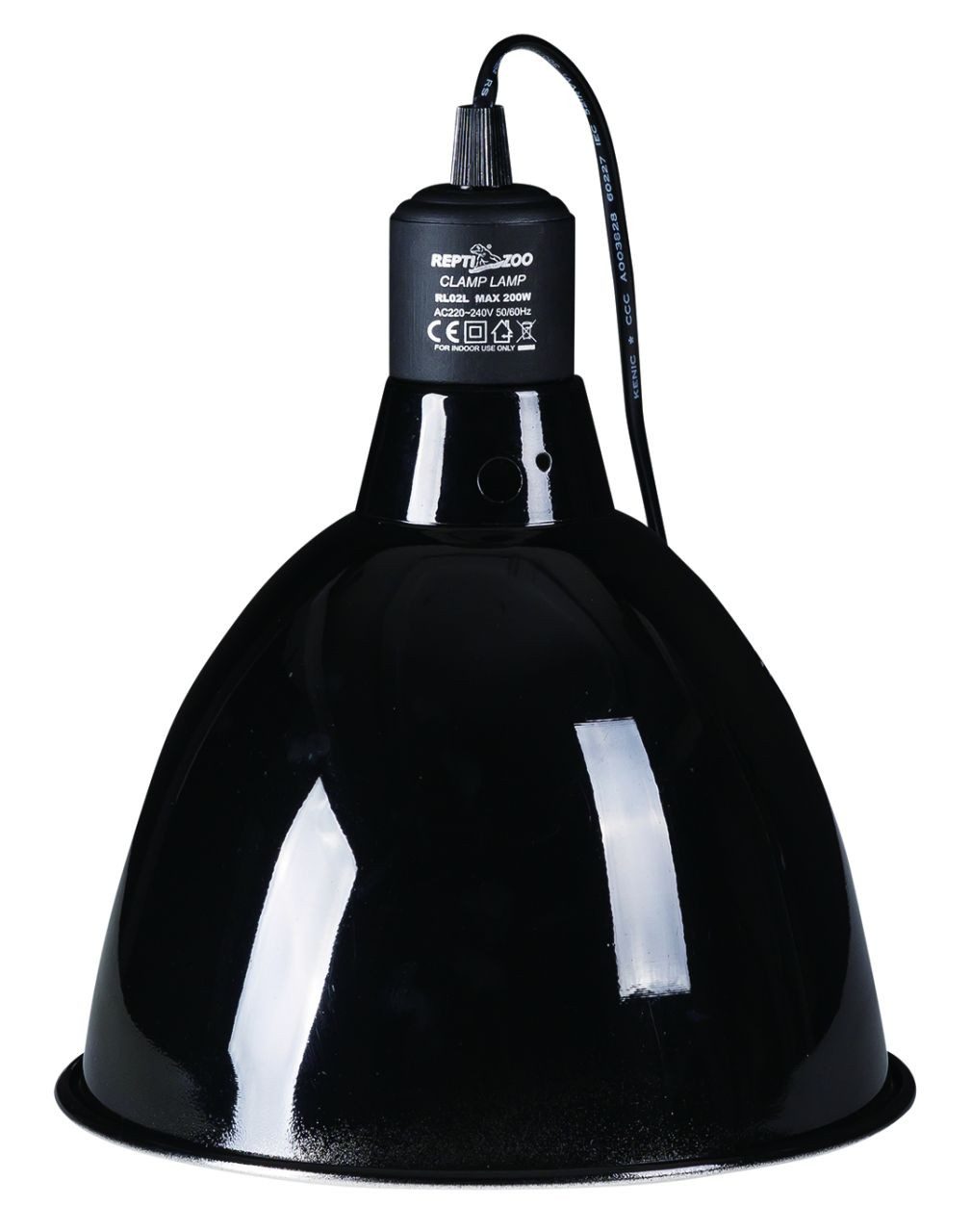 ReptiZoo Terrarium ReptiZoo -reflektierende- Lampenfassung (RL02LB) E27, 21,5 cm Durchm