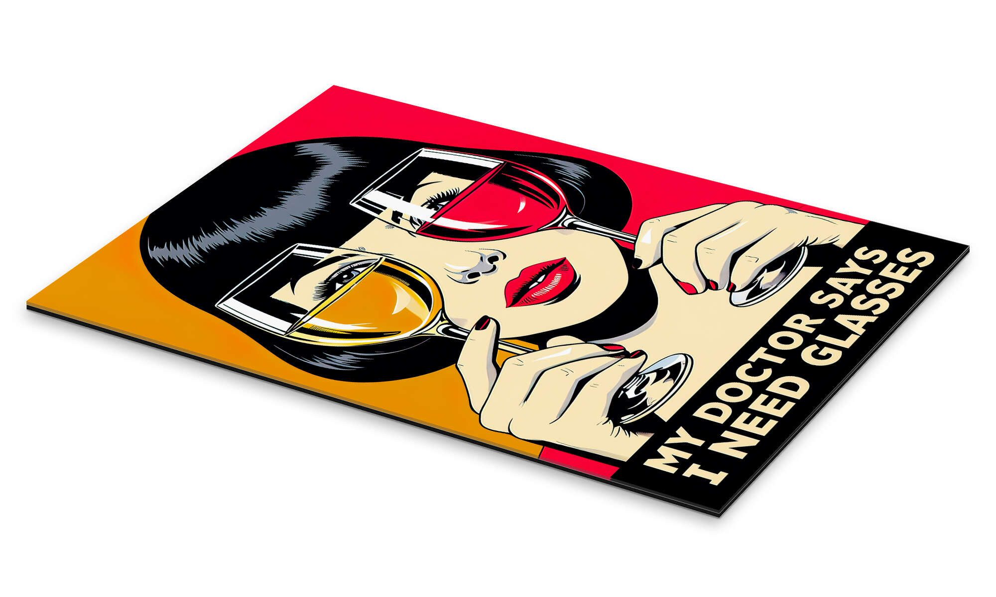 Posterlounge Wandbild My doctor says I günstig online kaufen