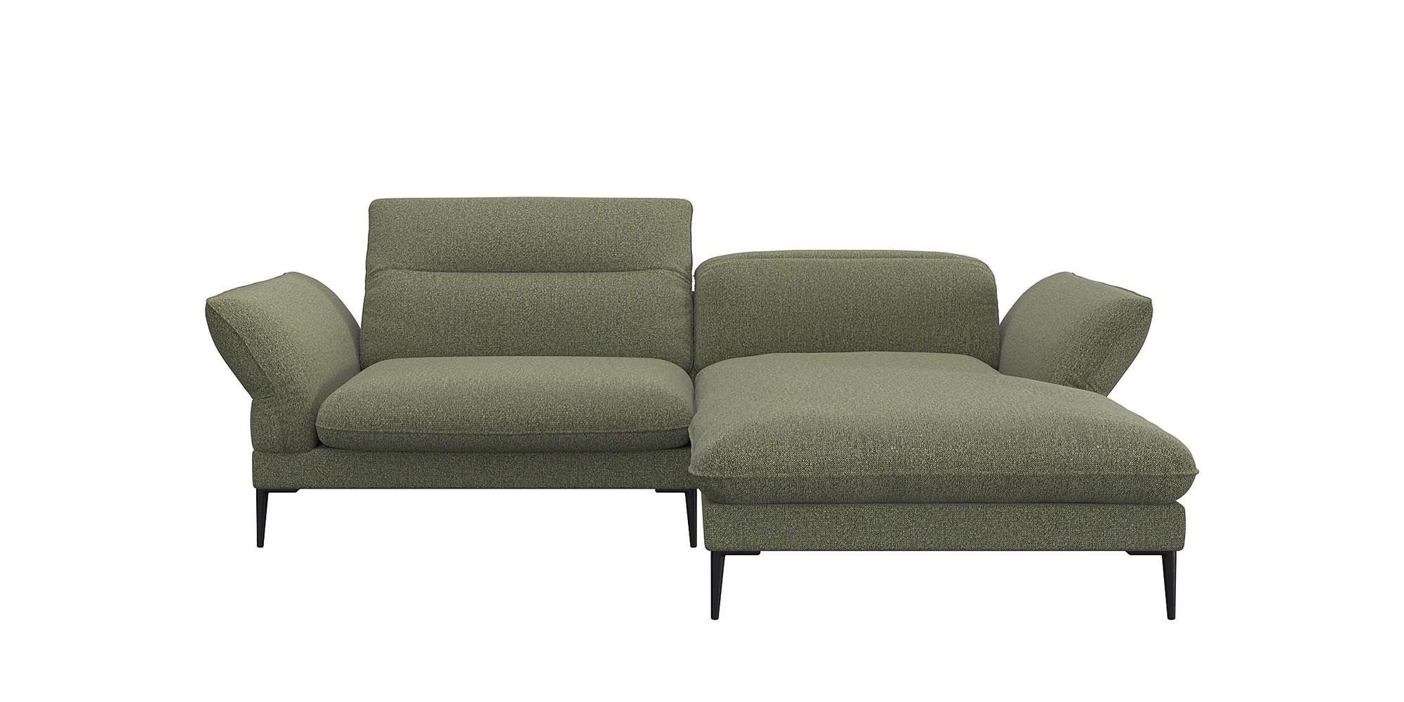FLEXLUX Ecksofa Salino, Funktionssofa mit Recamiere, günstig online kaufen