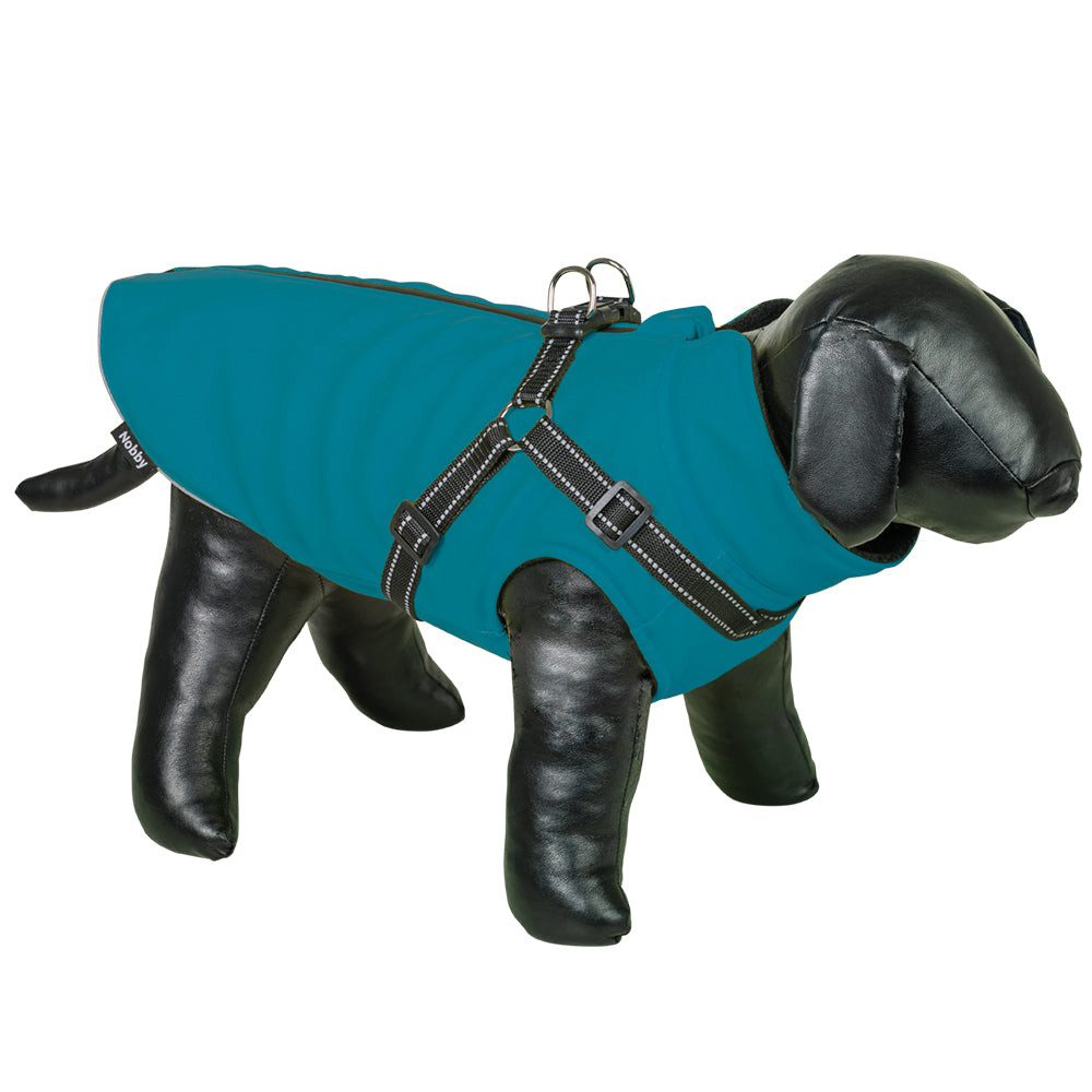 Nobby Hundemantel Hunderegenmantel "ANTEKA 2 in 1" mit integriertem Geschirr