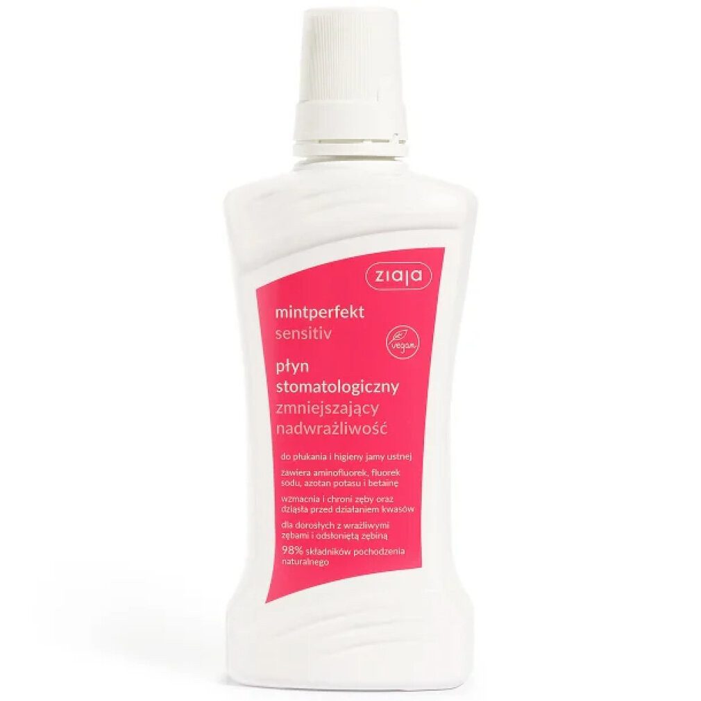Ziaja Mundspülung Mintperfekt Activ Mundspülung gegen Karies, (Packung)