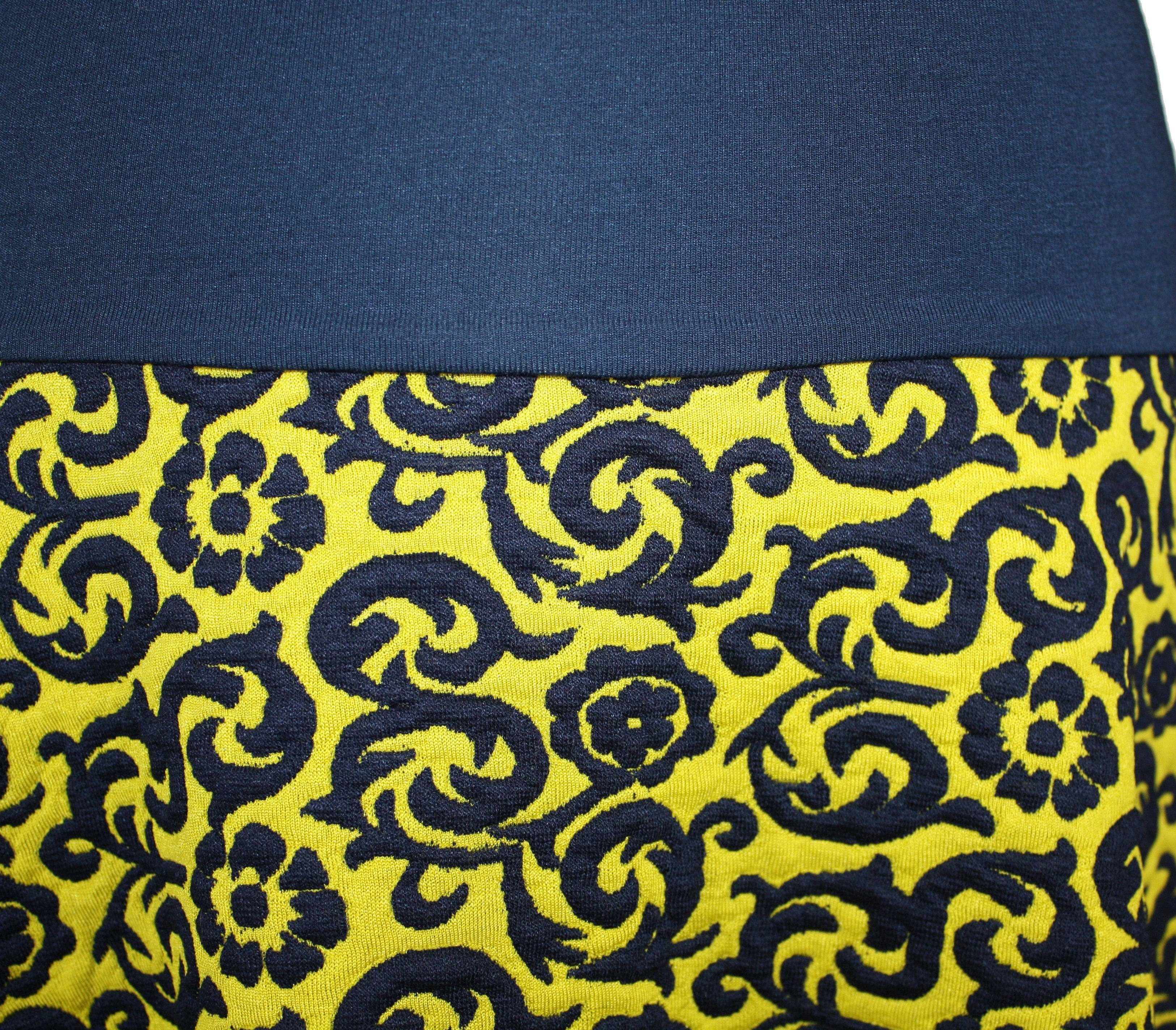 dunkle design Strickrock 57cm Feinstrick Schwarz günstig online kaufen