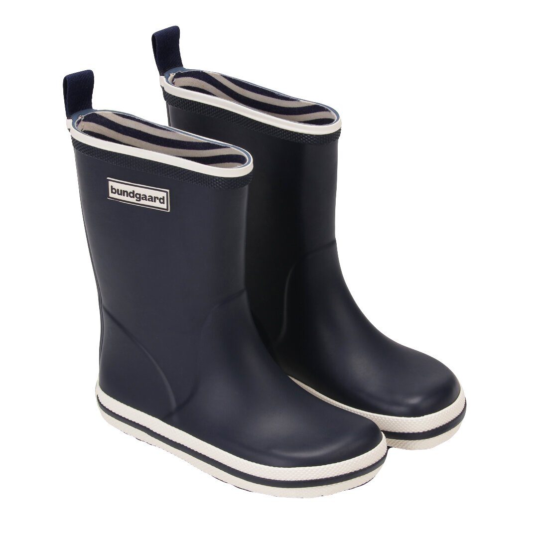 bundgaard Bundgaard Gummistiefel Charly High Naturkautschuk Outdoor blau Gummistiefel