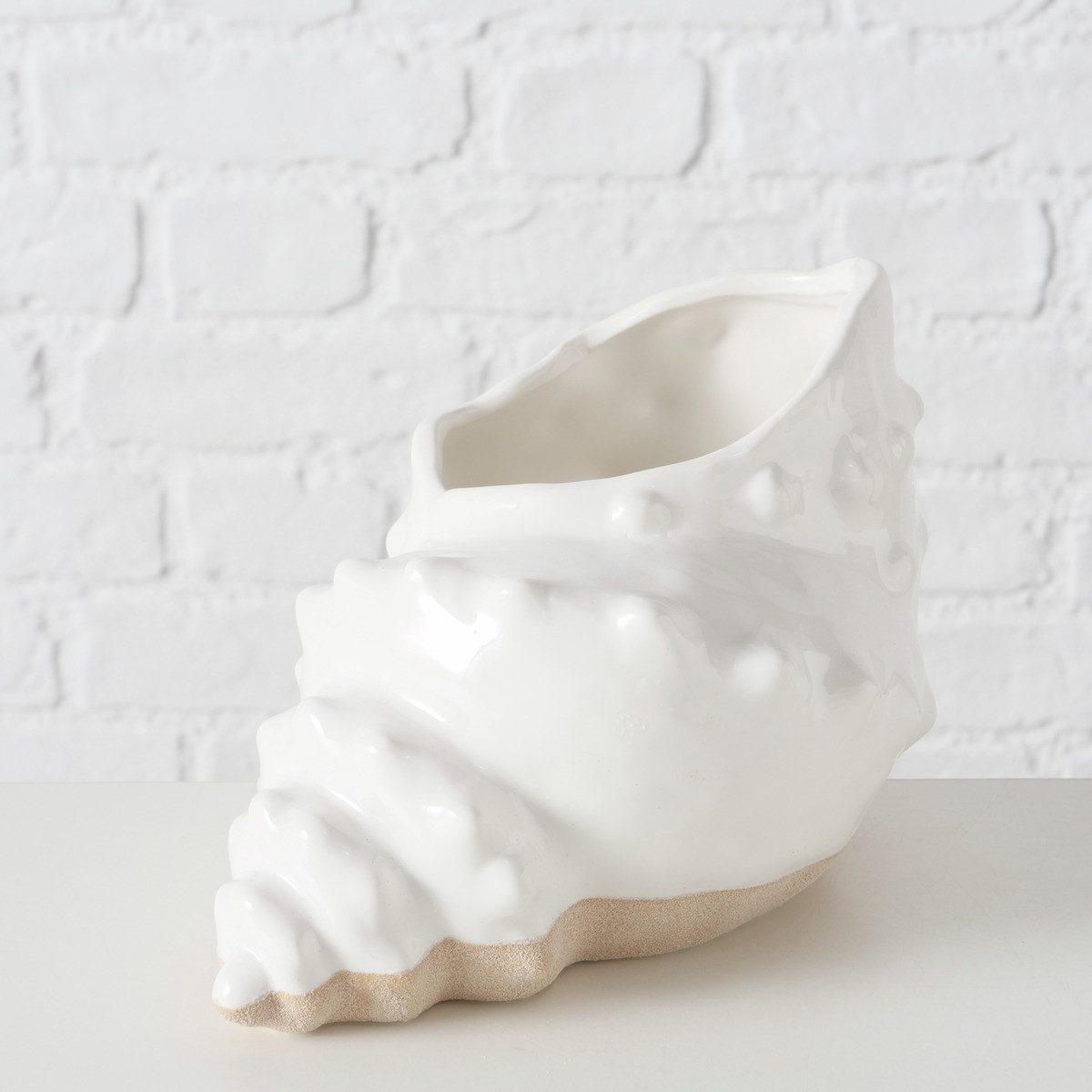 BOLTZE Dekovase Vase Muschel SHELBY