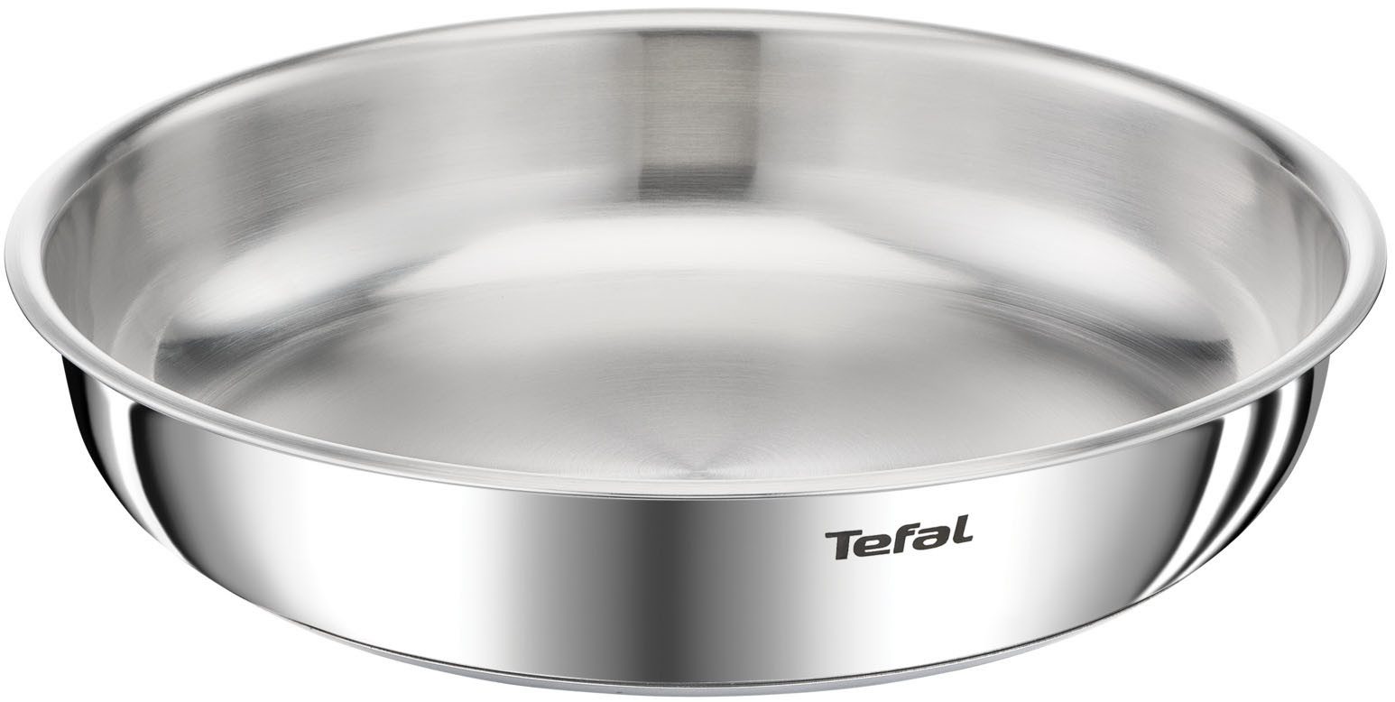 Tefal Topf-Set Ingenio Emotion, Topf und Pfannenset abnehmbarer Griff, stapelbar, Edelstahl (Set, 13-tlg., Pfannen 22/26/28cm, Kasserollen 16/20cm, Griff, Deckel, Accessoires), unversiegelt, Topfset Induktion, platzsparend, stapelbar, L896SD
