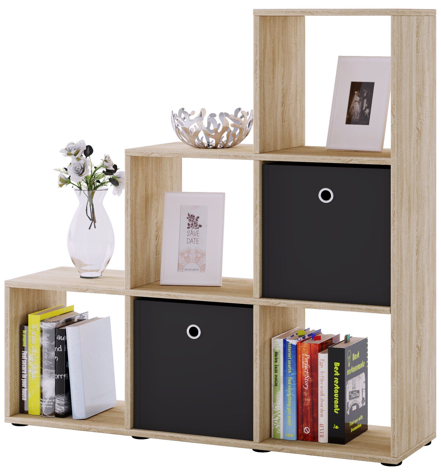 VCM Standregal Holz Stand Treppenregal Regal günstig online kaufen