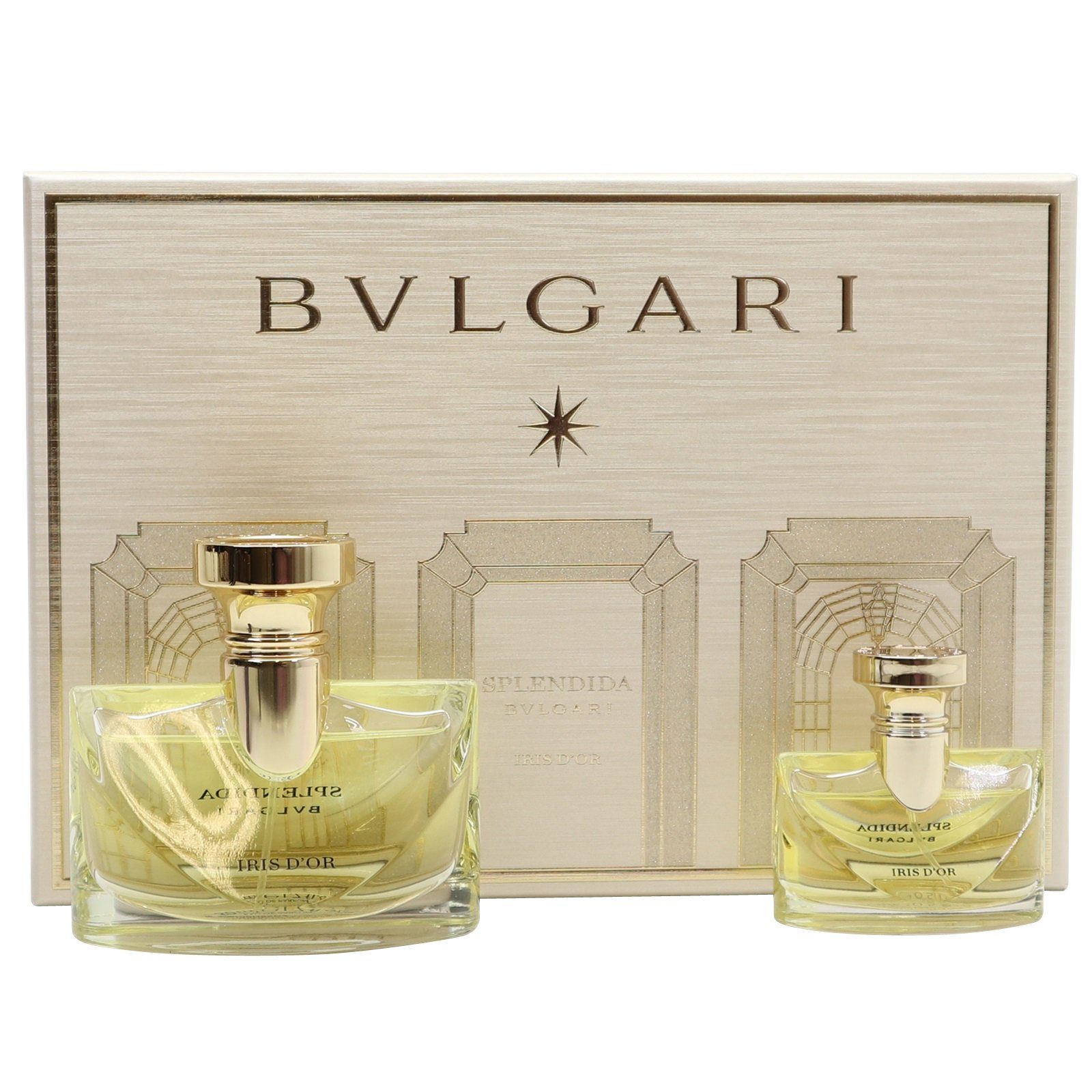 BVLGARI Duft-Set Bvlgari Splendida Iris d'Or Eau de Parfum Spray 50 ml +  EDP Spray 15ml