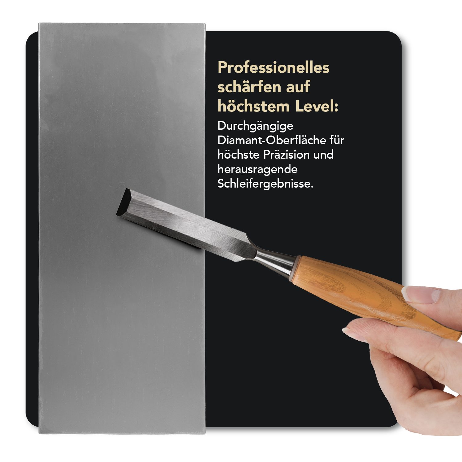 DMT Schleifstein DMT Dia-Sharp® Diamant Schleifstein 10", Bankstein in Profiqualität, Made in USA
