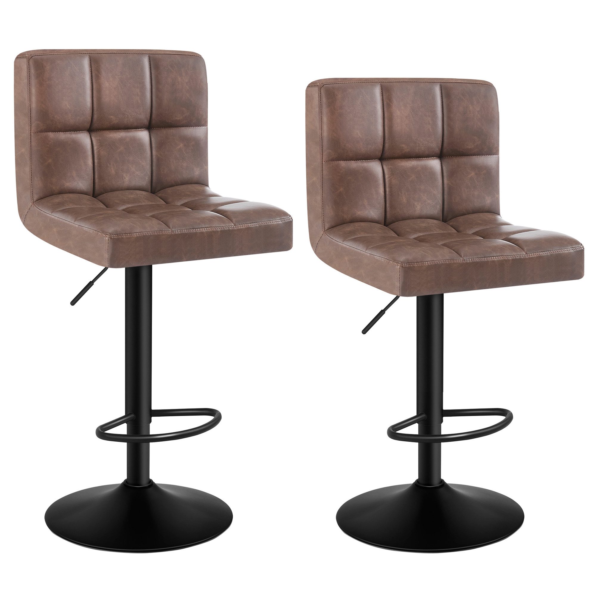 Woltu Barhocker (2 St), mit Rückenlehne günstig online kaufen