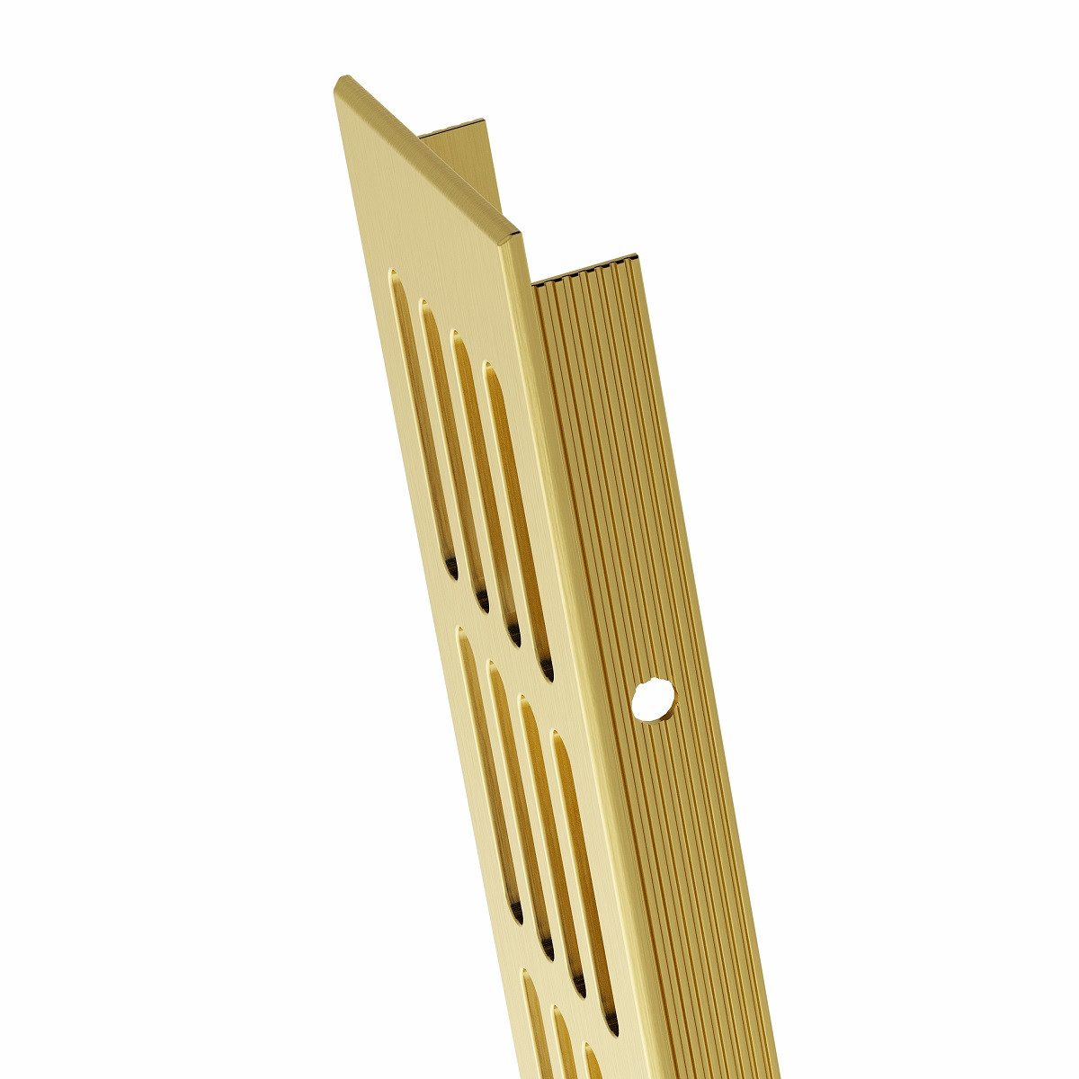 MS Beschläge Lüftungsgitter Belüftungsgitter Gold eloxiert b 60mm Stegblech