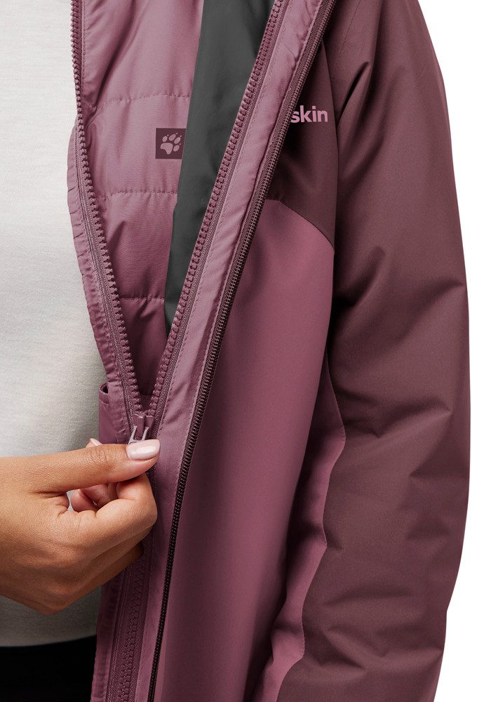 Jack Wolfskin 3-in-1-Funktionsjacke HUNBERG 3IN1 JKT W