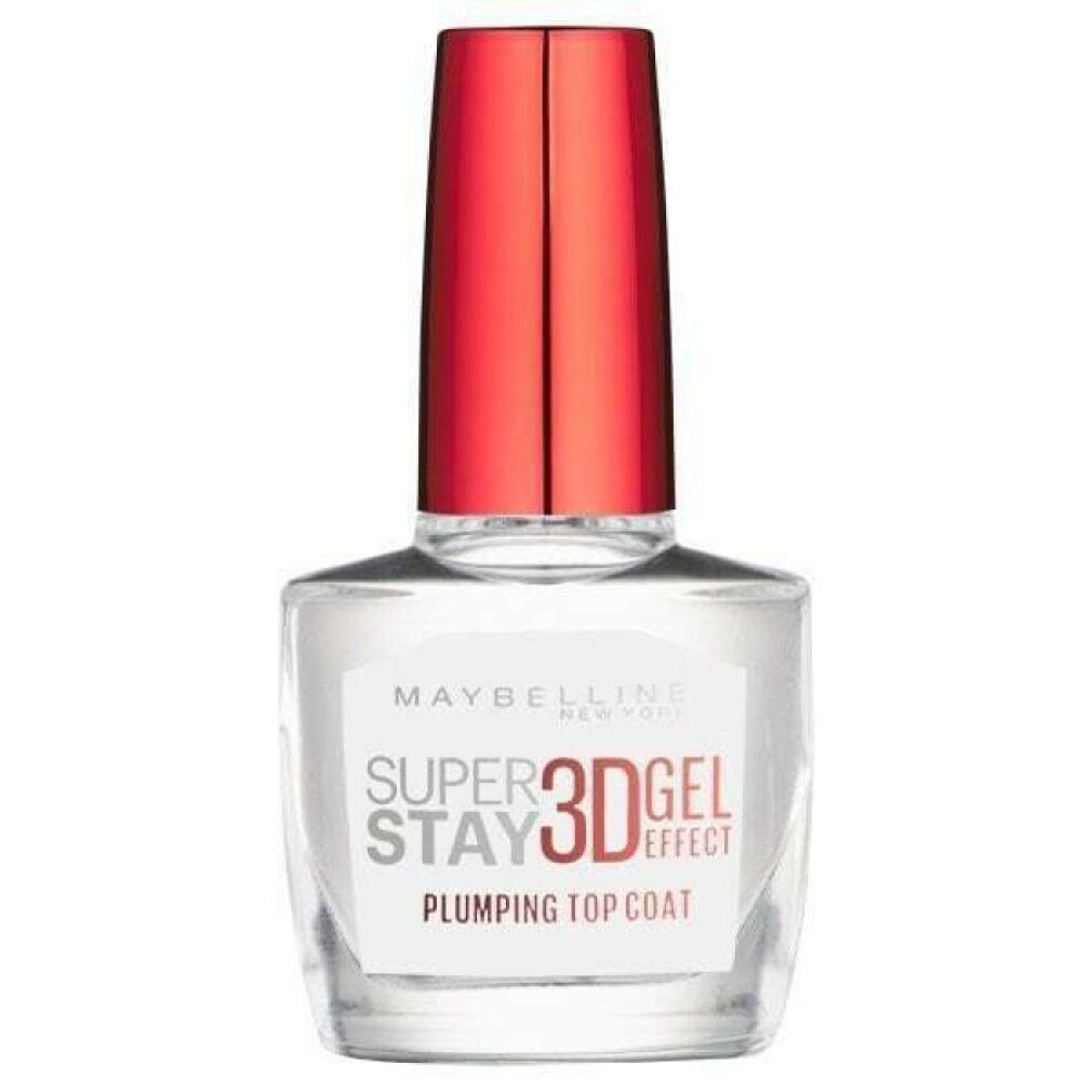 Eau de Parfum Super Stay 3D Gel Effect Top Oil Coat 10ml + Gift