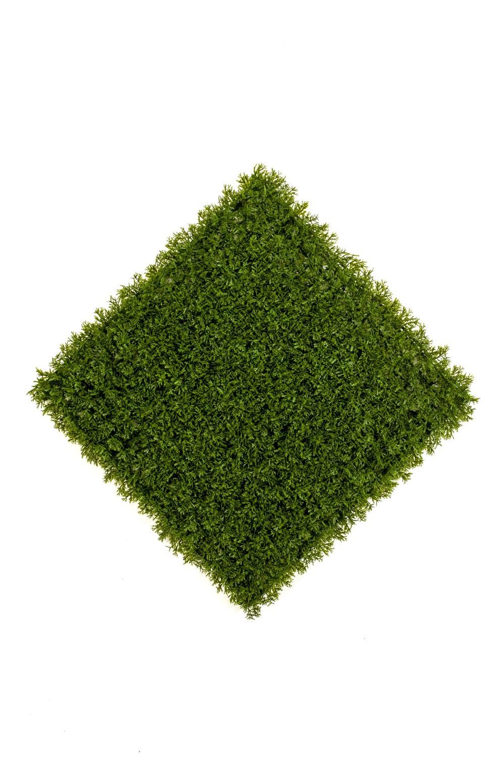 Kunstpflanze Kunst Zypressen Hecke/Matte MIHARU, crossdoor, grün, 50x50cm Zypresse, artplants, Höhe 50.0 cm