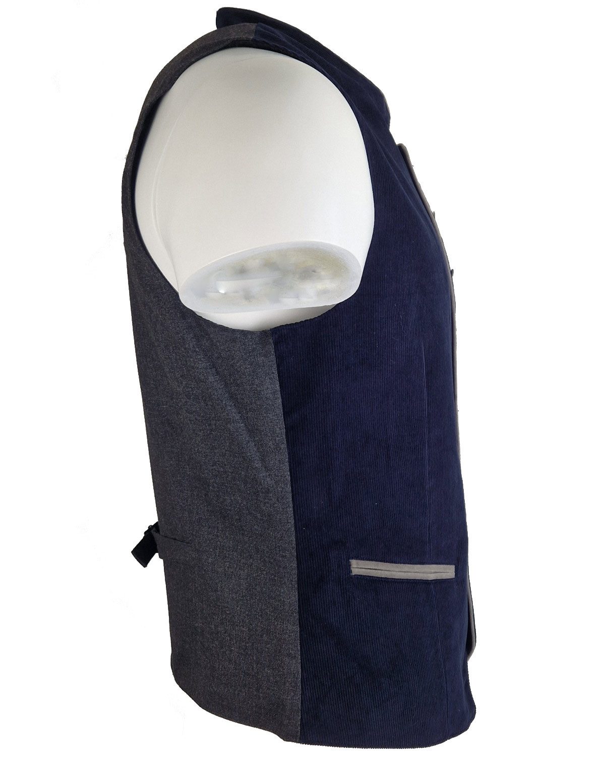 Maddox Trachtenweste Cord Trachten Weste 'Dieter', Navy günstig online kaufen