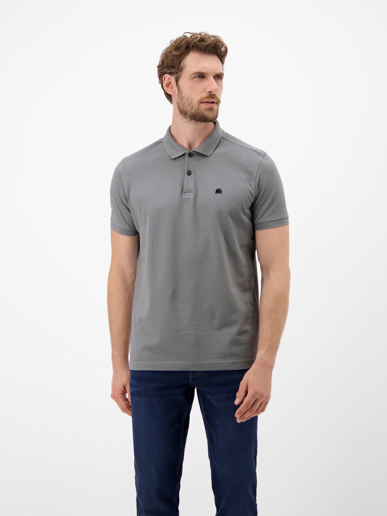 LERROS Poloshirt mit Logo Stickerei günstig online kaufen