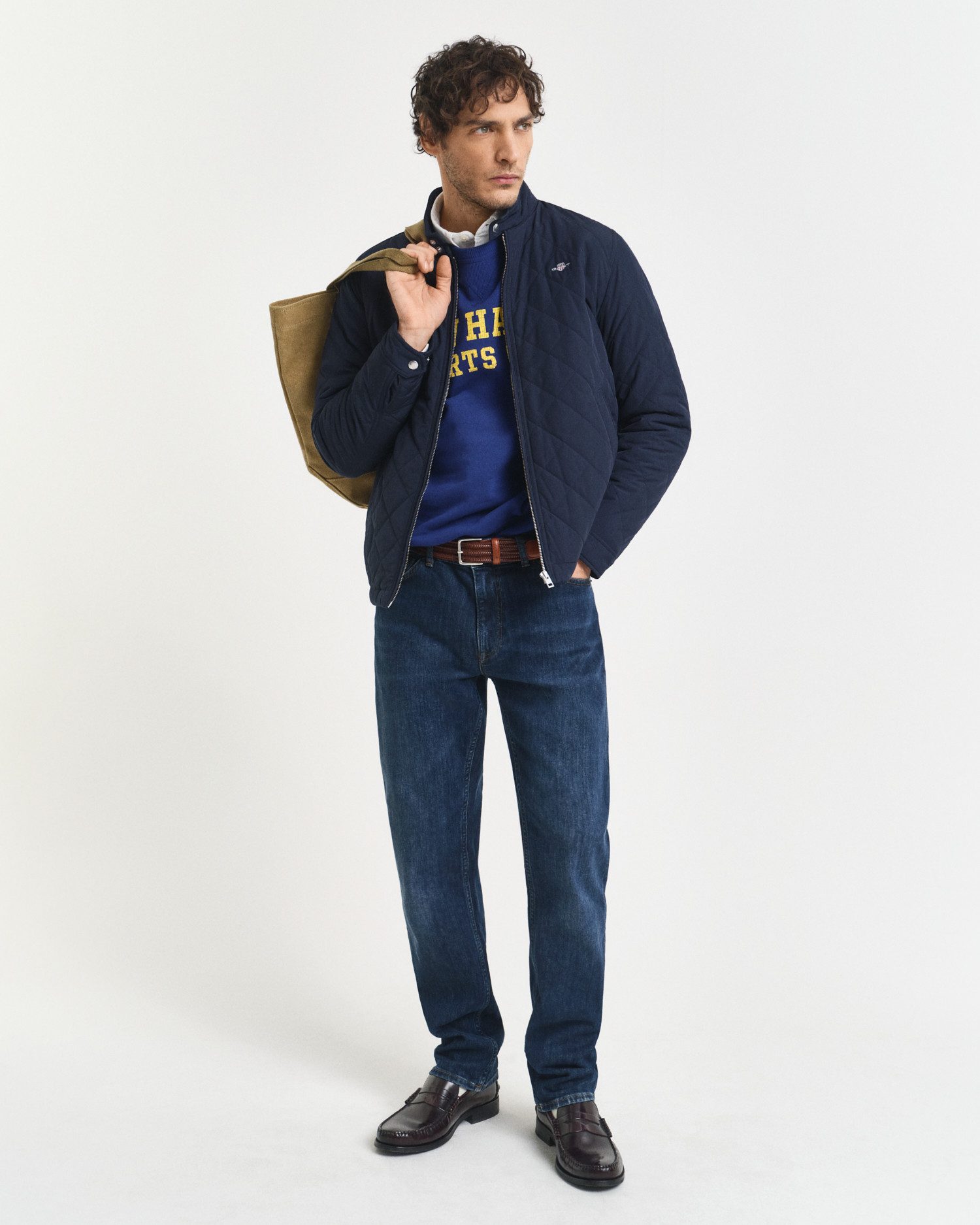 Gant Steppjacke QUILTED WINDCHEATER mit Rautensteppung günstig online kaufen