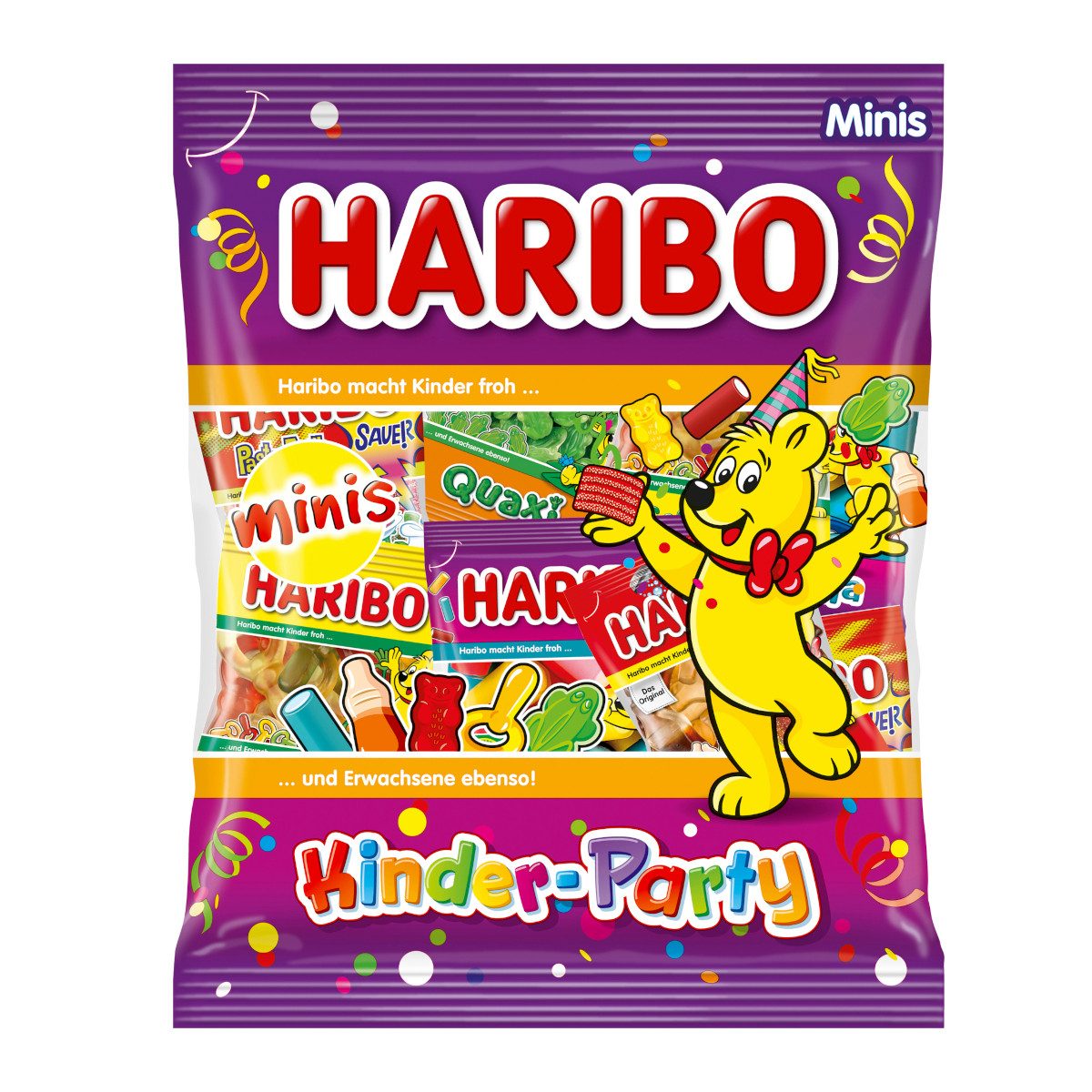 HARIBO Süßigkeit, Haribo Kinder Party Veggie beliebte Haribo Fruchtgummis 250g