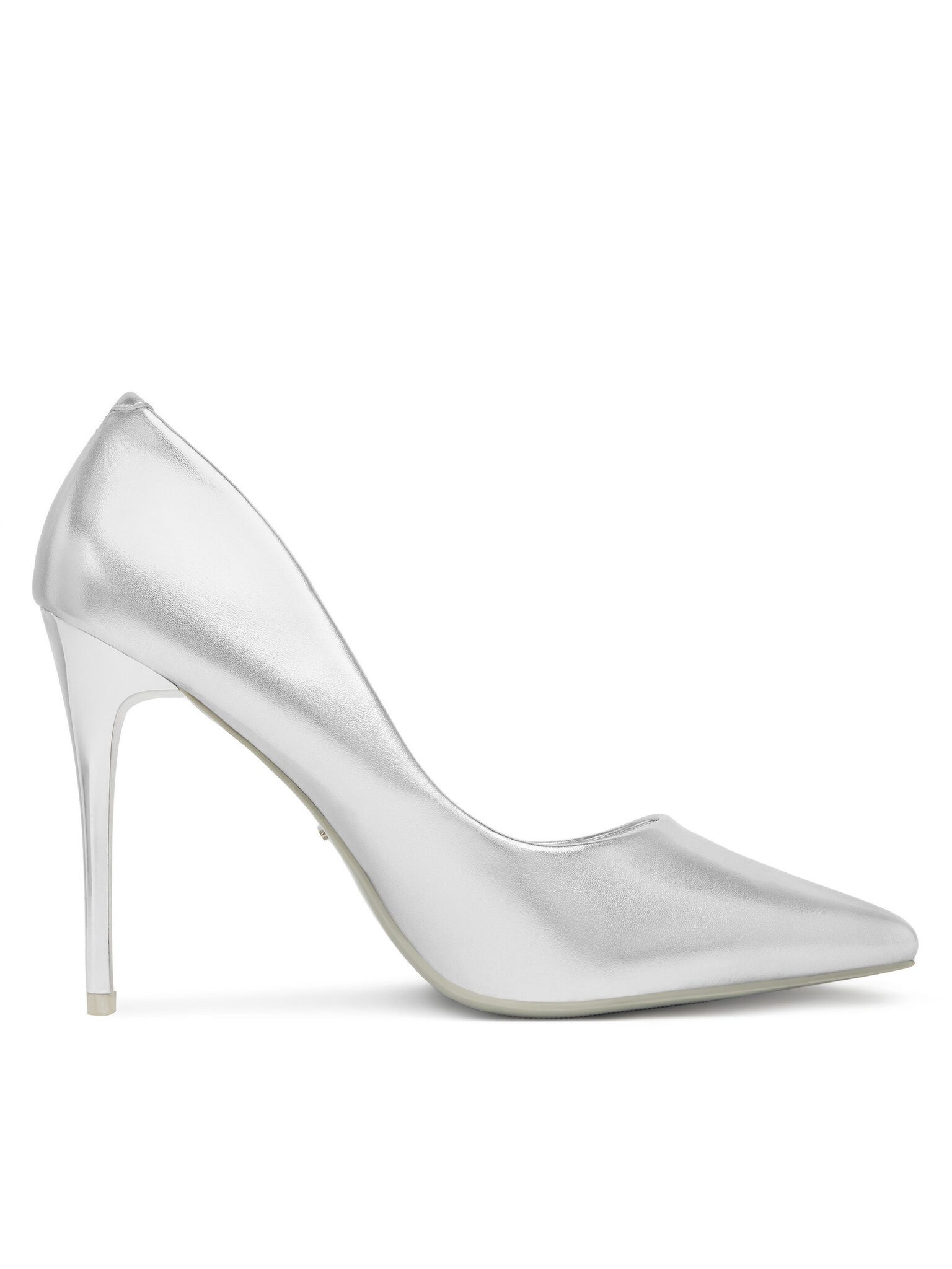 DeeZee Deezee Damen High Heels Silber E396 High-Heel-Stiefel