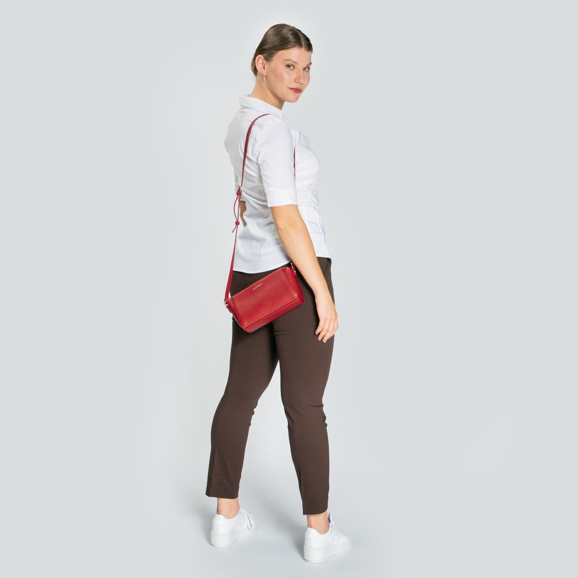 Lazarotti Umhängetasche Bologna Leather, Leder günstig online kaufen