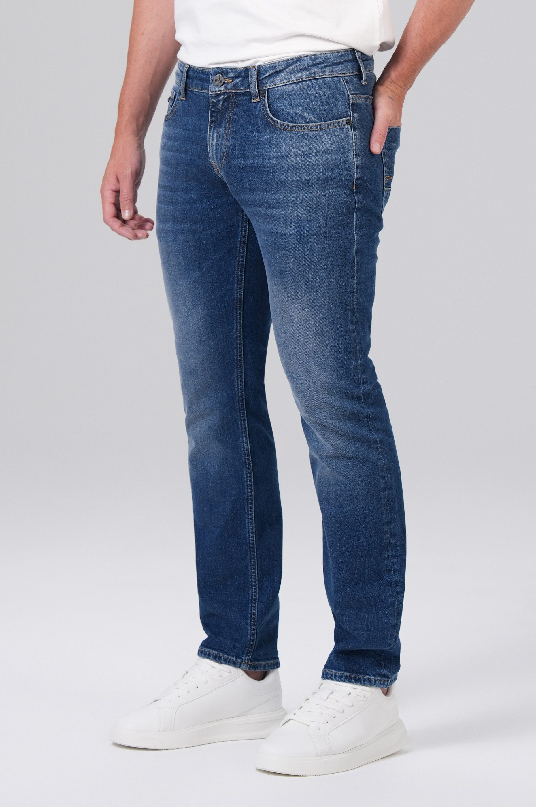 Miracle of Denim 5-Pocket-Jeans MOD JEANS THOMAS mid blue NOS-1009.877