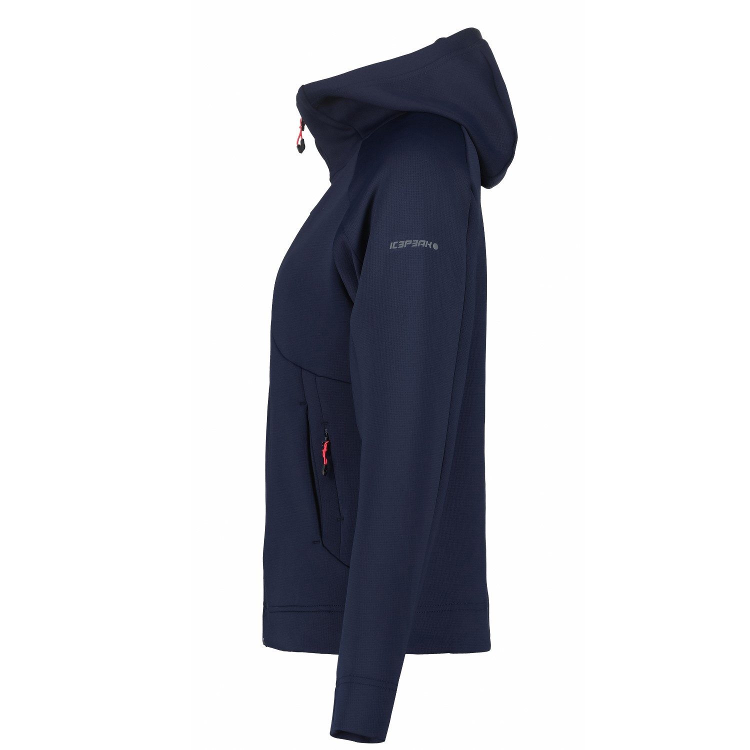 Icepeak Strickfleecejacke Bunnell Midlayer mit Kapuze