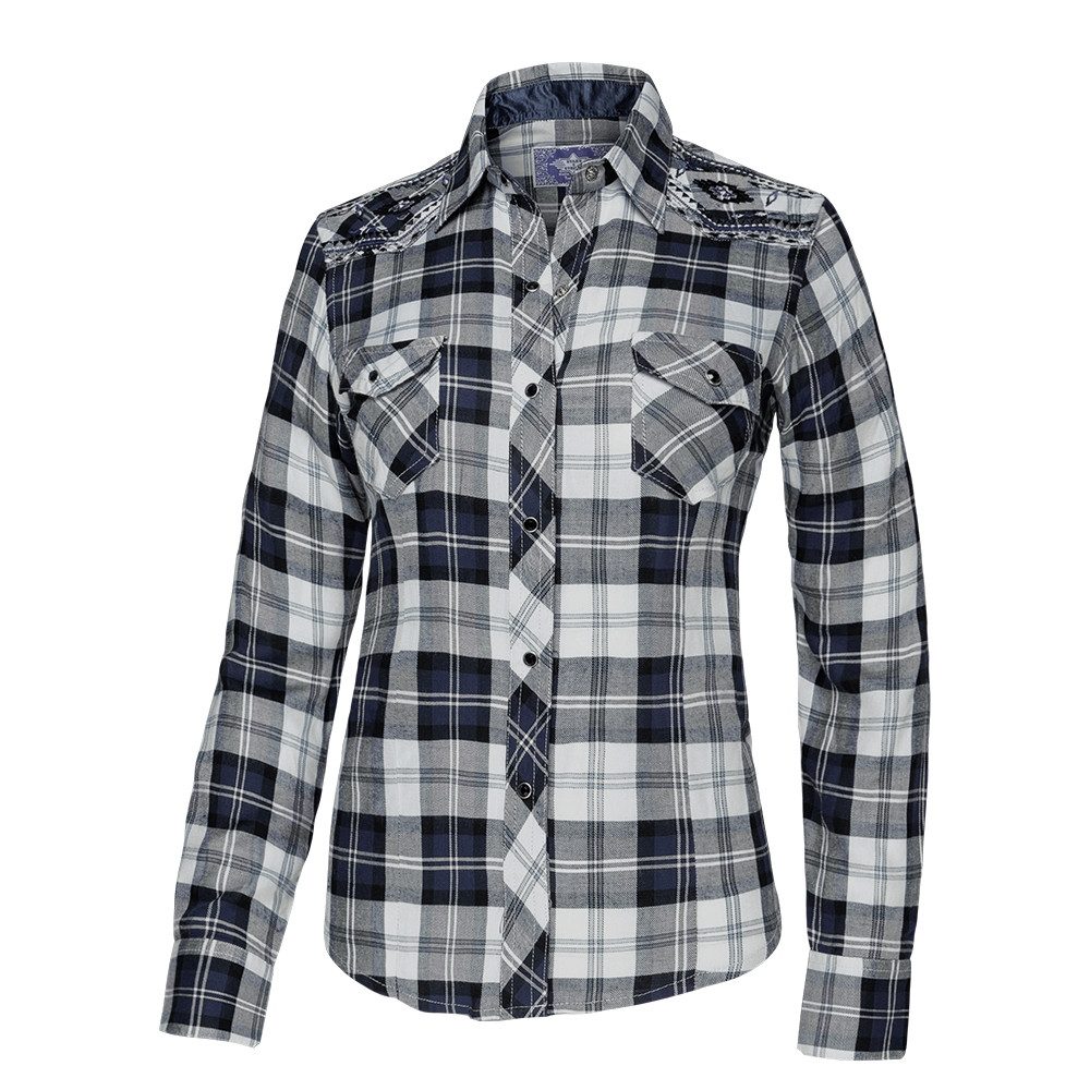 Stars & Stripes Langarmbluse Westernbluse Pasadena günstig online kaufen