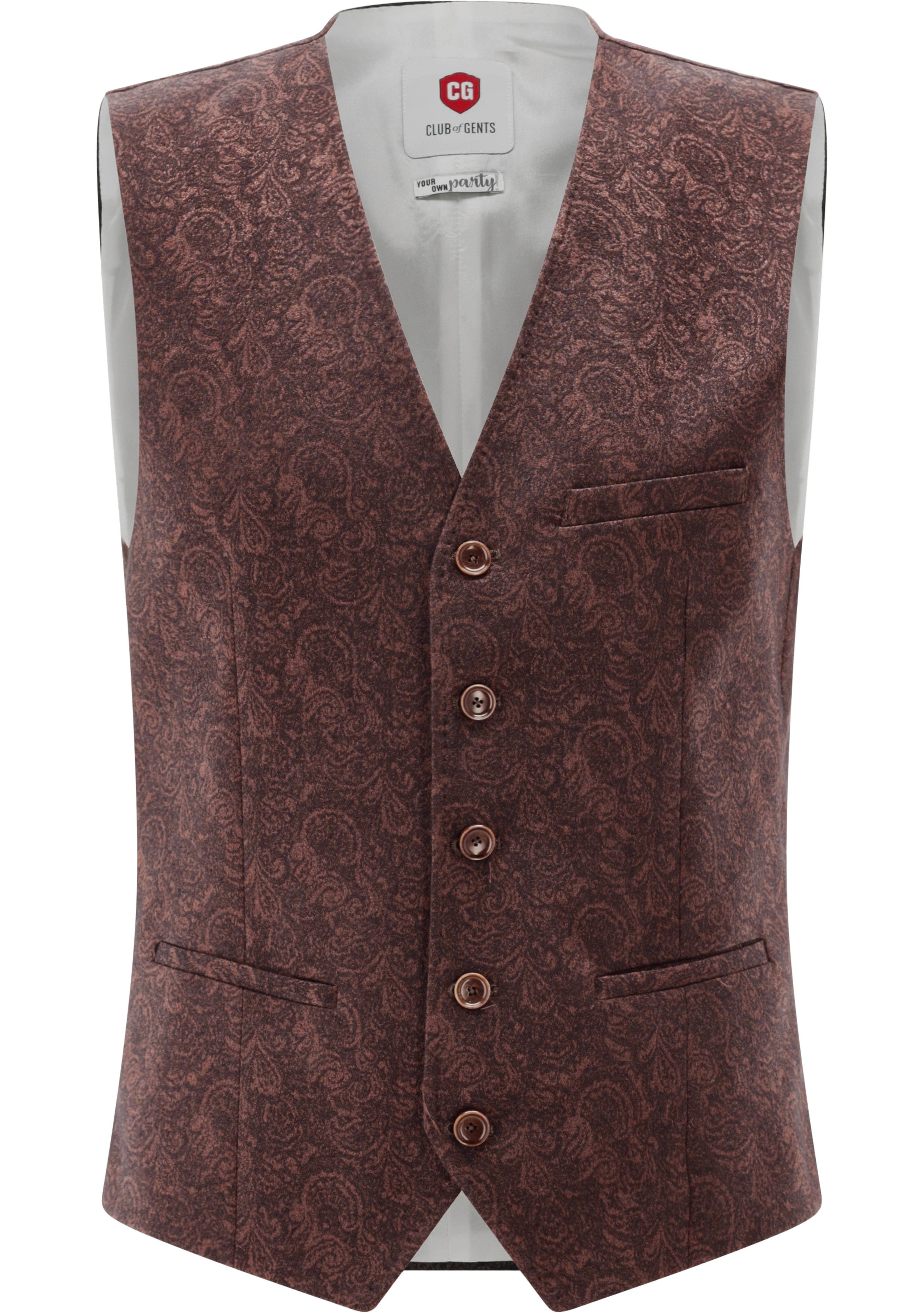 Anzugweste CG Plum
