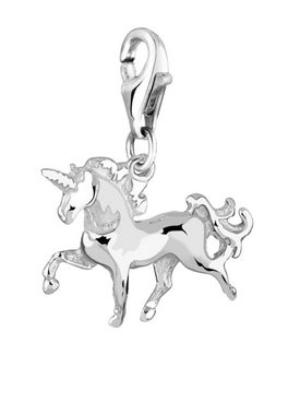 Nenalina Charm-Einhänger Einhorn Anhänger Pferd Elfe Fabelwesen 925 Silber