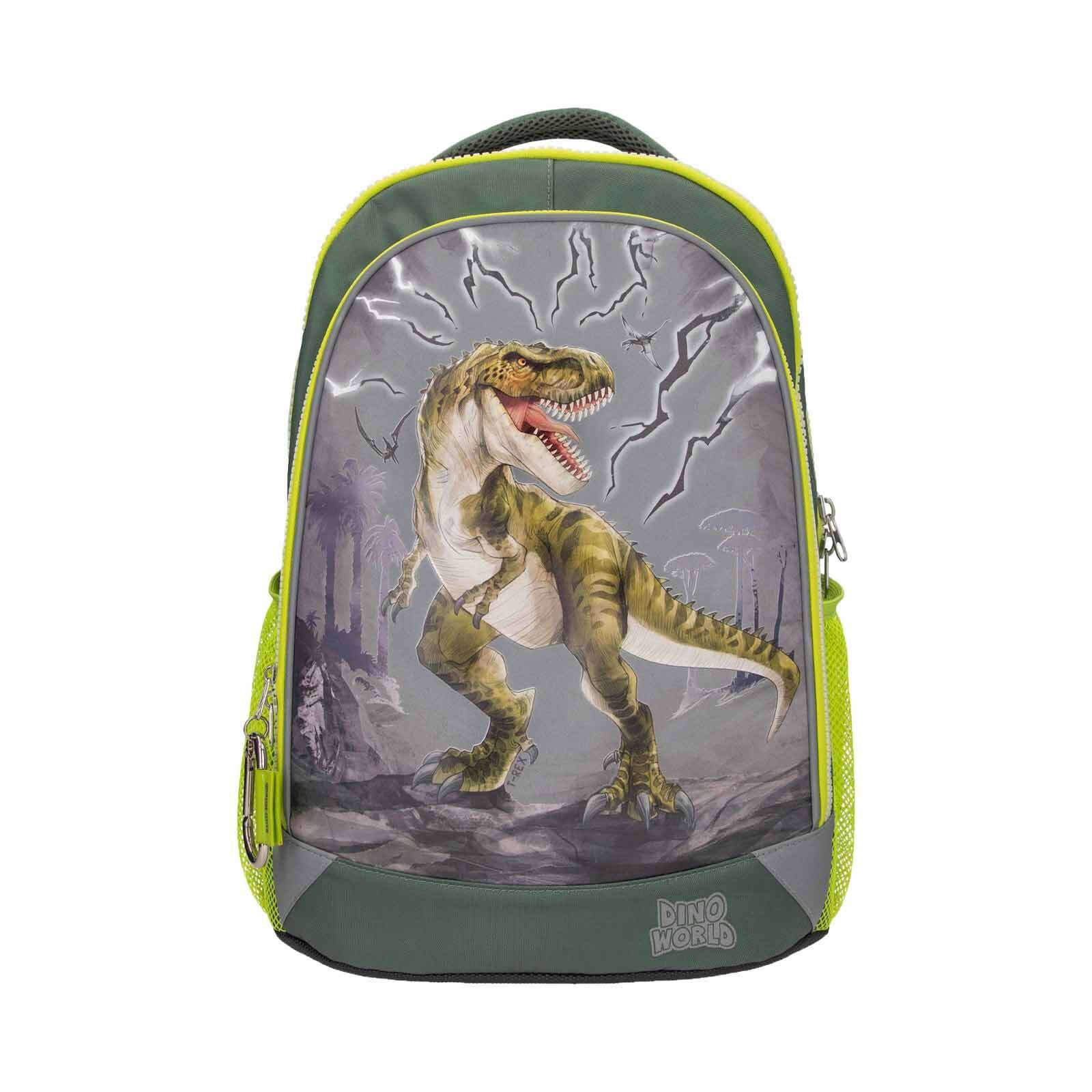 Depesche Kinderrucksack Dino World Schulrucksack 44 x 33 cm (1 Rucksack, 1-tlg)