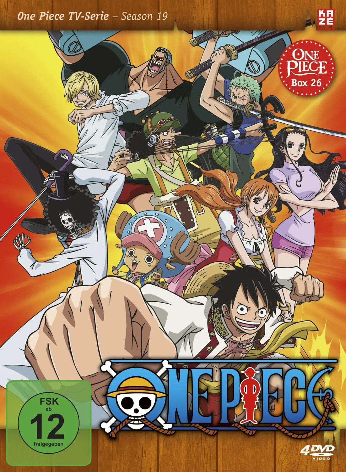 DVD One Piece - TV-Serie - Box 26 (Episoden 780-804)