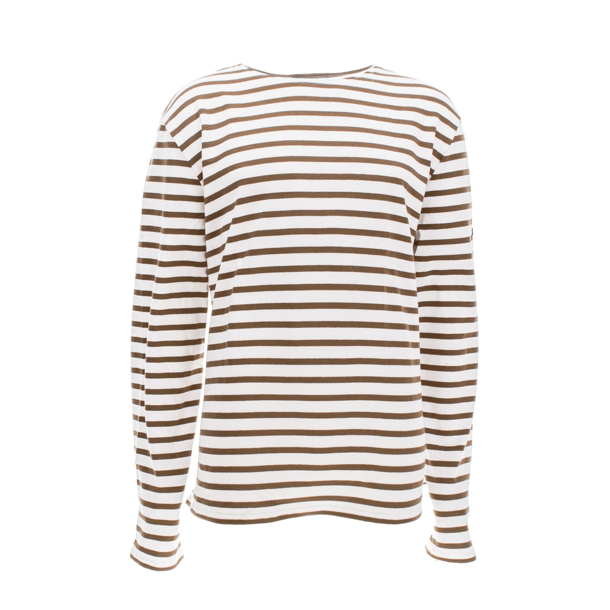 Saint James Langarmshirt 6870 Unisex Shirt Meridien Modern mit Streifen aus kardierter Baumwolle
