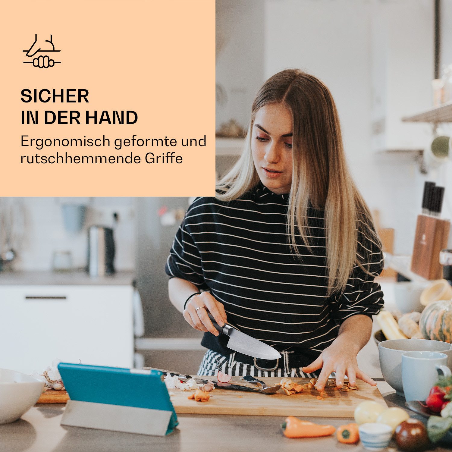 Klarstein Messer-Set Kitano