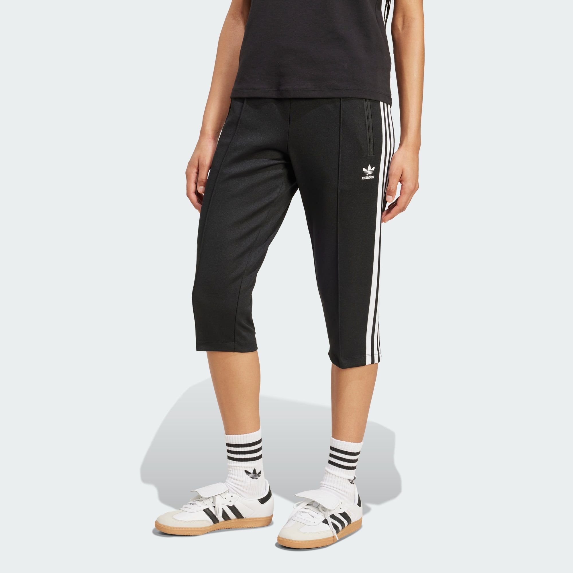 adidas Originals Sporthose ADICOLOR 3-STREIFEN CAPRI TRAININGSHOSE (1-tlg) günstig online kaufen