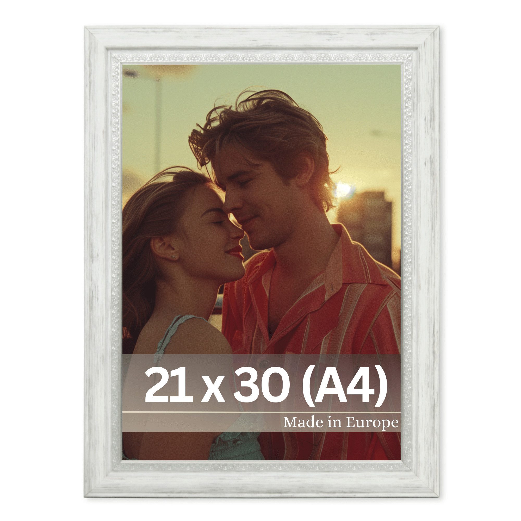 Victor (Zenith) Bilderrahmen Boho, Bilderrahmen Weiß 20x30 cm (A4), Bilderr günstig online kaufen