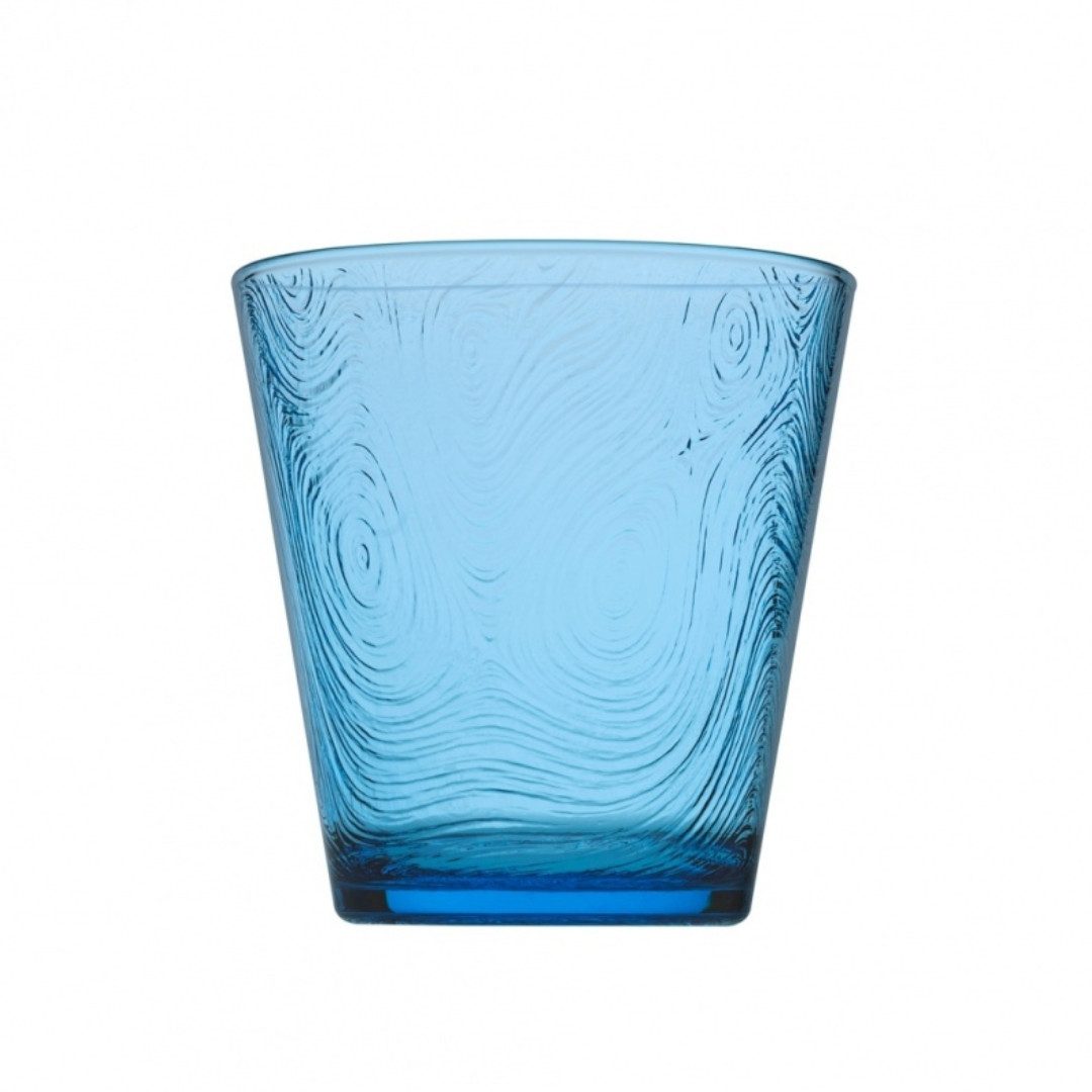 Pasabahce Gläser-Set Linden, Glas, 6-teiliges Set, Spülmaschinengeeignet, Pastellfarben