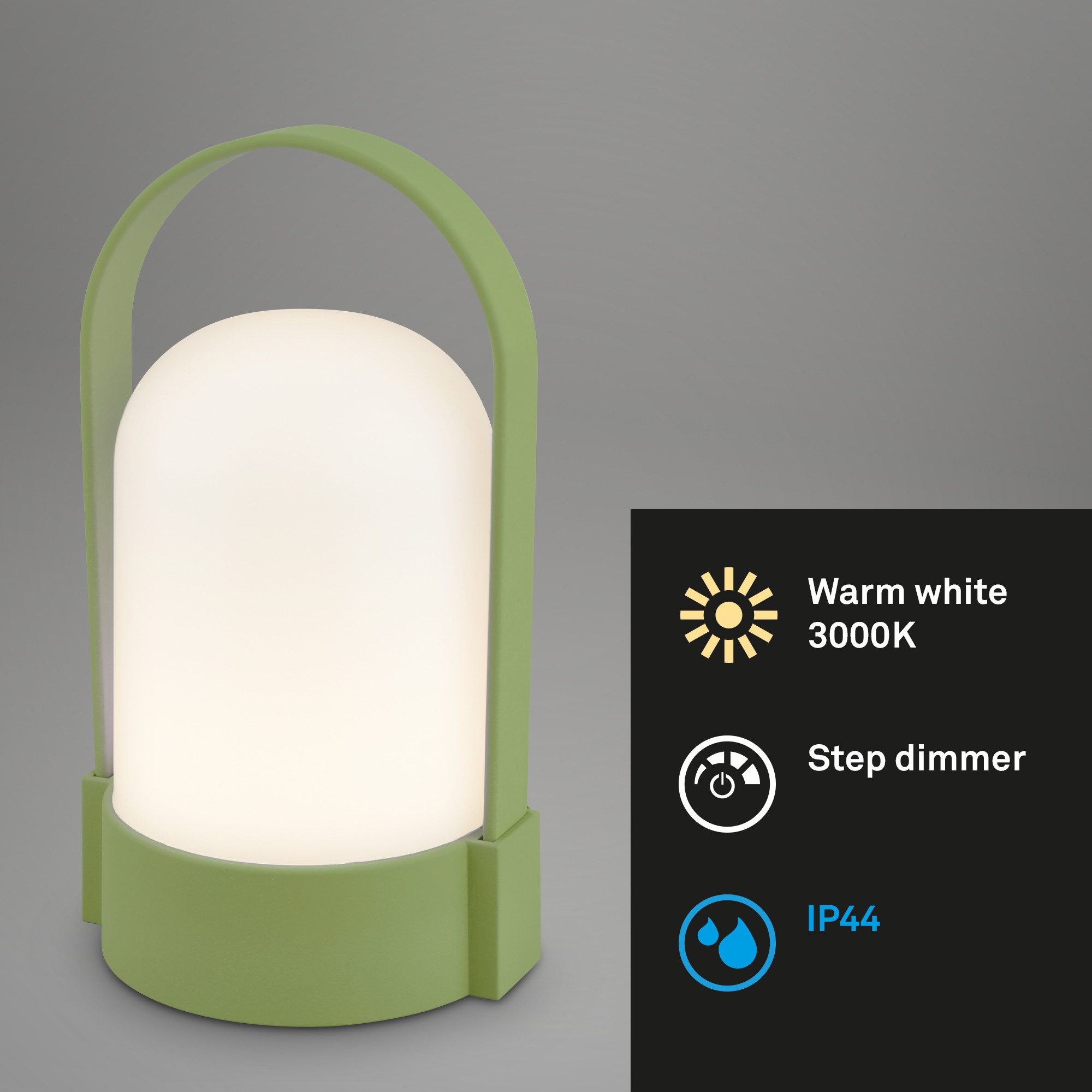 Briloner Leuchten Tischleuchte LED Tischlamp Warmweiß günstig online kaufen