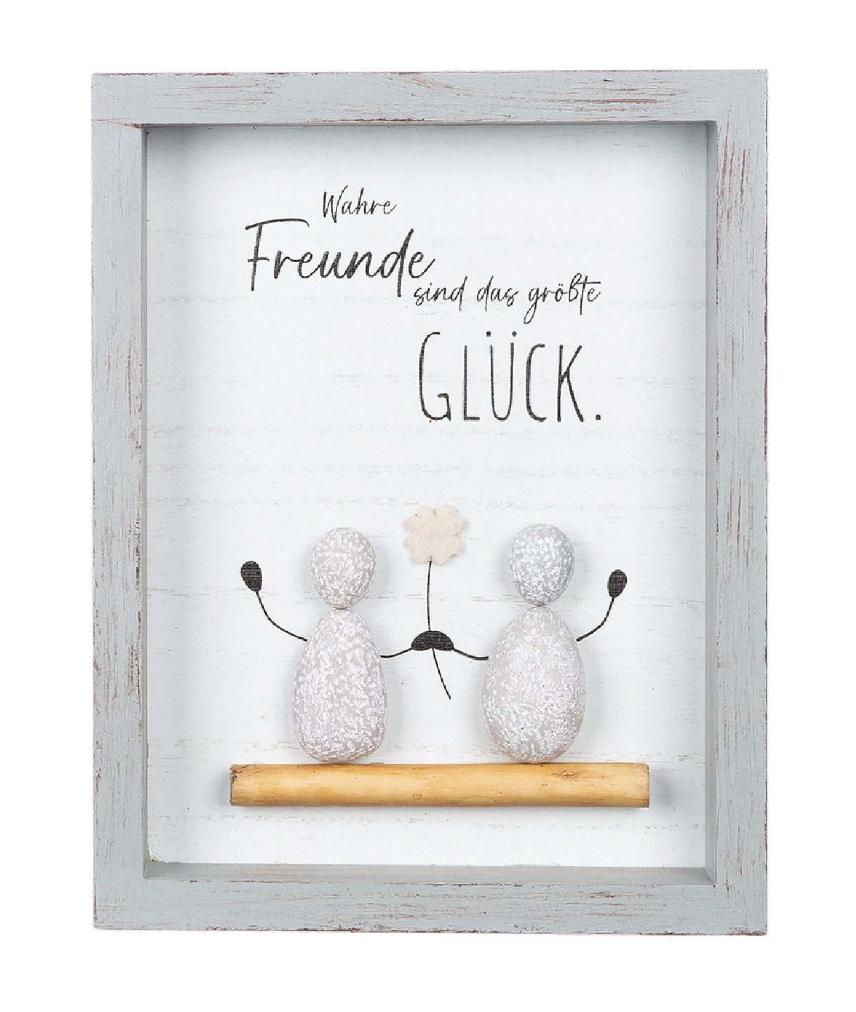 GILDE Bild Steinbild rechteckig "Freunde/Freundschaft" von Gilde Ein Bild für die, Freunde
