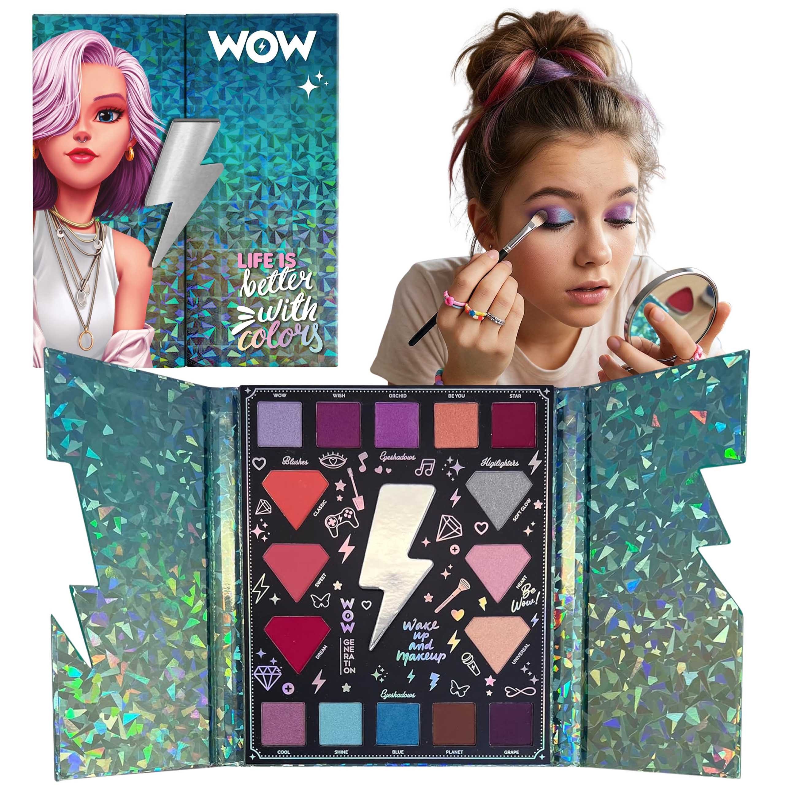 WOW GENERATION Lidschatten-Palette WOW Generation Lidschattenpalette Mädchen, kindgerechte Kosmetik