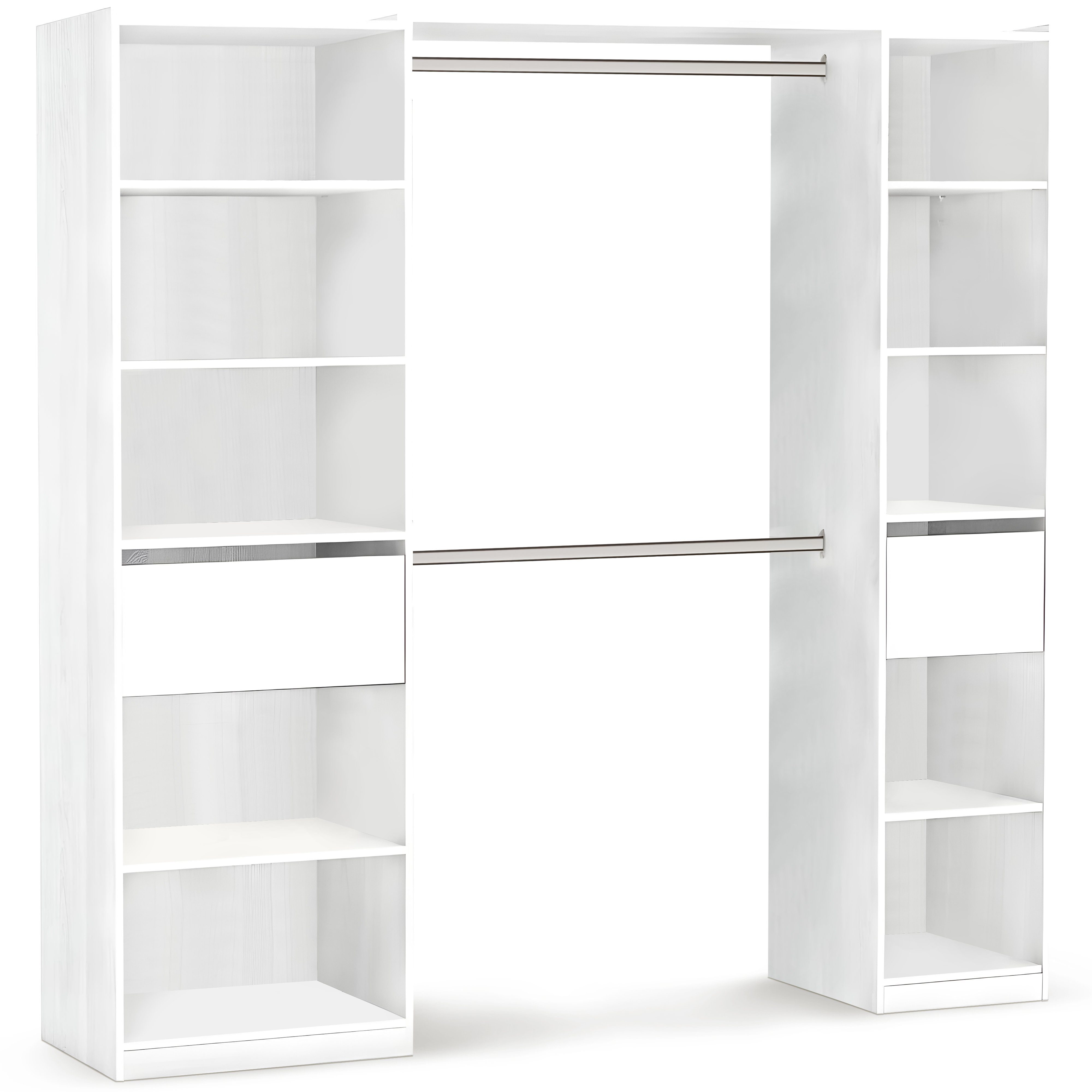 habeig Kleiderschrank Begehbarer Kleiderschrank 5077 in günstig online kaufen