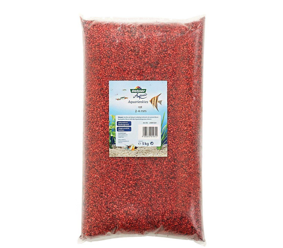 Dehner Aquarienkies Aqua Kies, Körnung 2 - 4 mm, 5 kg