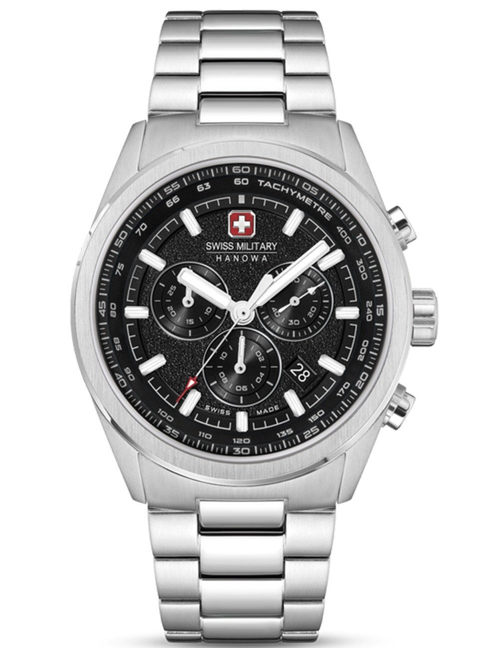 Quarzuhr Swiss Military Hanowa SMWGI0004204 Herrenuhr Navalus Pro Chrono 43mm 1 Swiss Military Hanowa SMWGI0004204 Herrenuhr Navalus Pro Chrono 43mm 10ATM