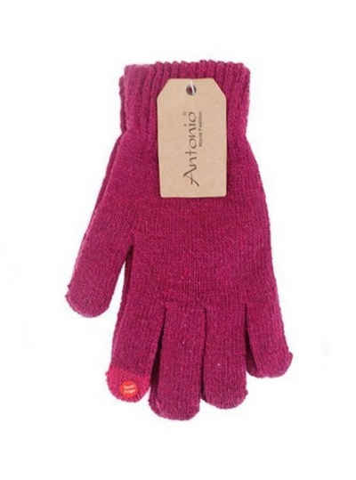Antonio Strickhandschuhe Winter Handschuhe mit Touch Finger, Touchscreen Handschuhe (Paar, Handschuhe) mit Touch Finger