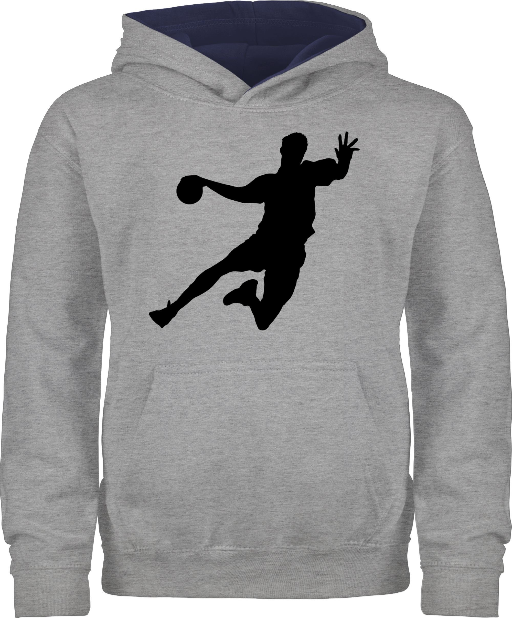 Shirtracer Hoodie Handballer I Geschenk Handballer I Handball Geschenke Kinder Sport Kleidung